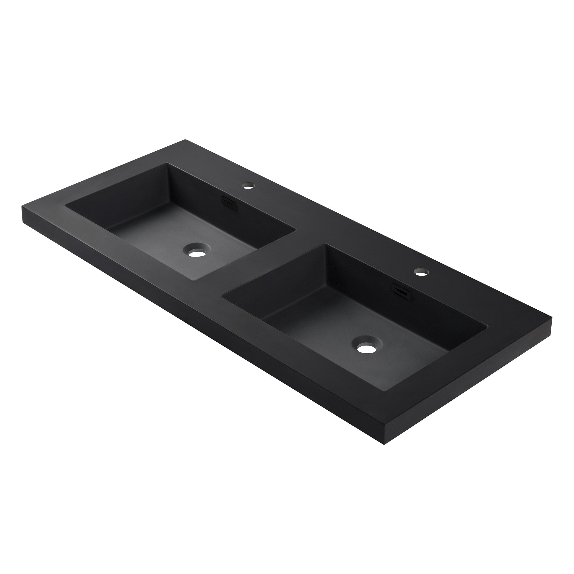 Topmount Bathroom Black Resin Basin 000 4922BP-BL