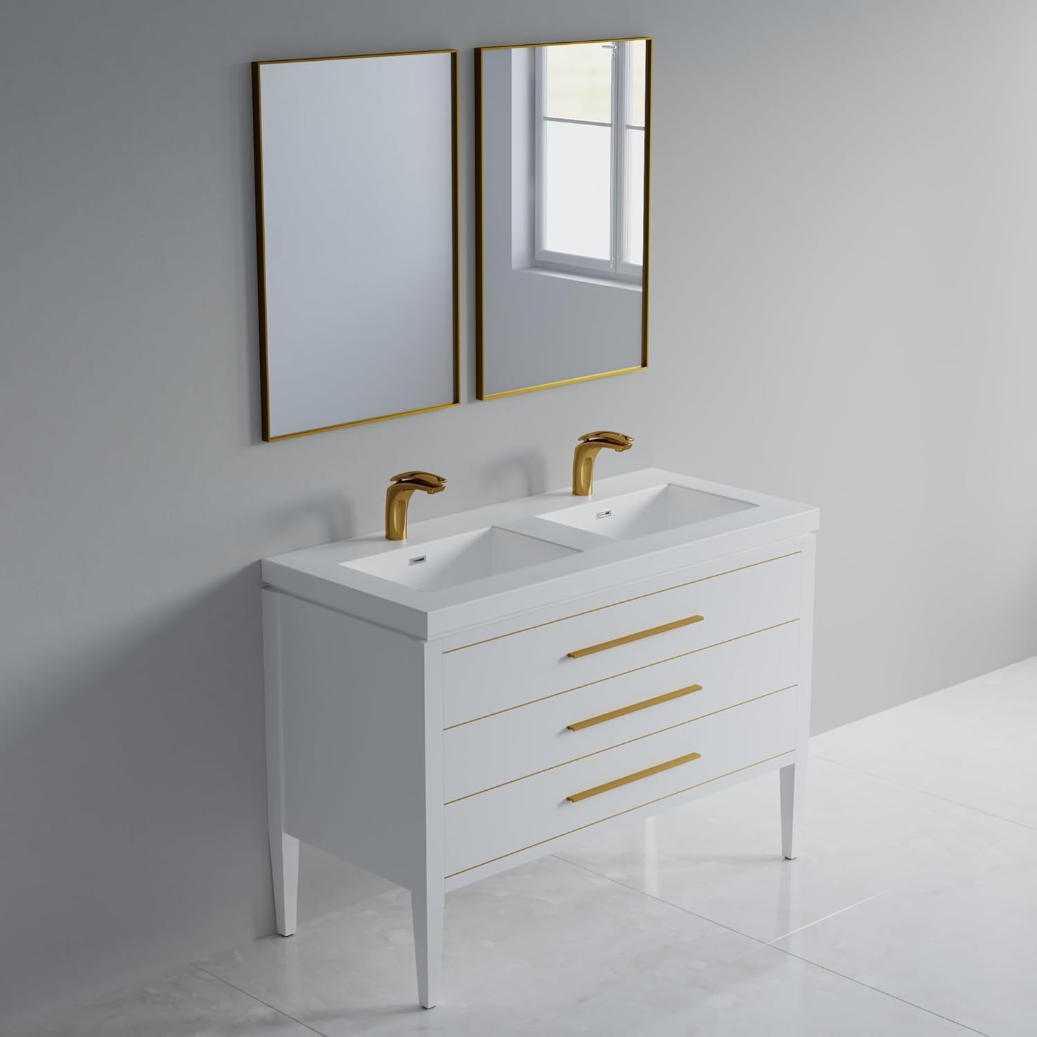Topmount Bathroom Resin Basin 000 4922BP