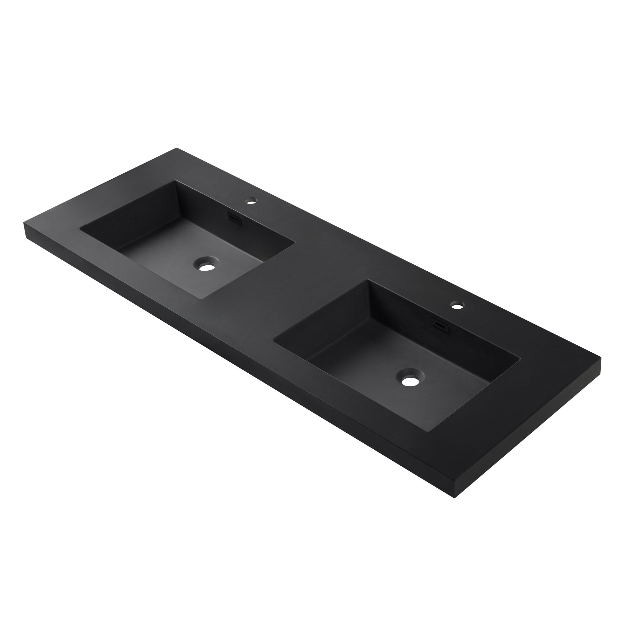 Topmount Bathroom Black Resin Basin 000 6122BP-BL