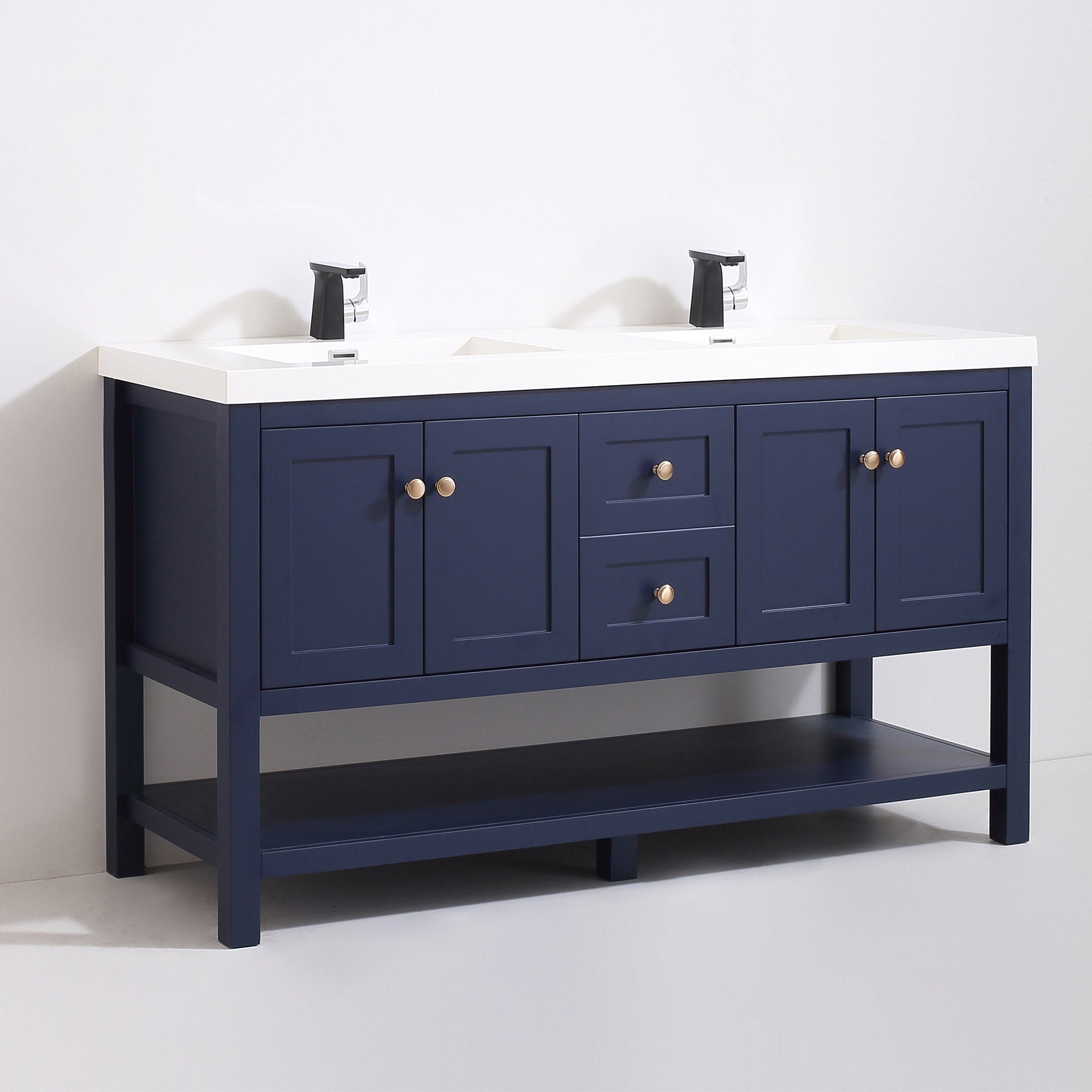 Topmount Bathroom Resin Basin 000 6122BP