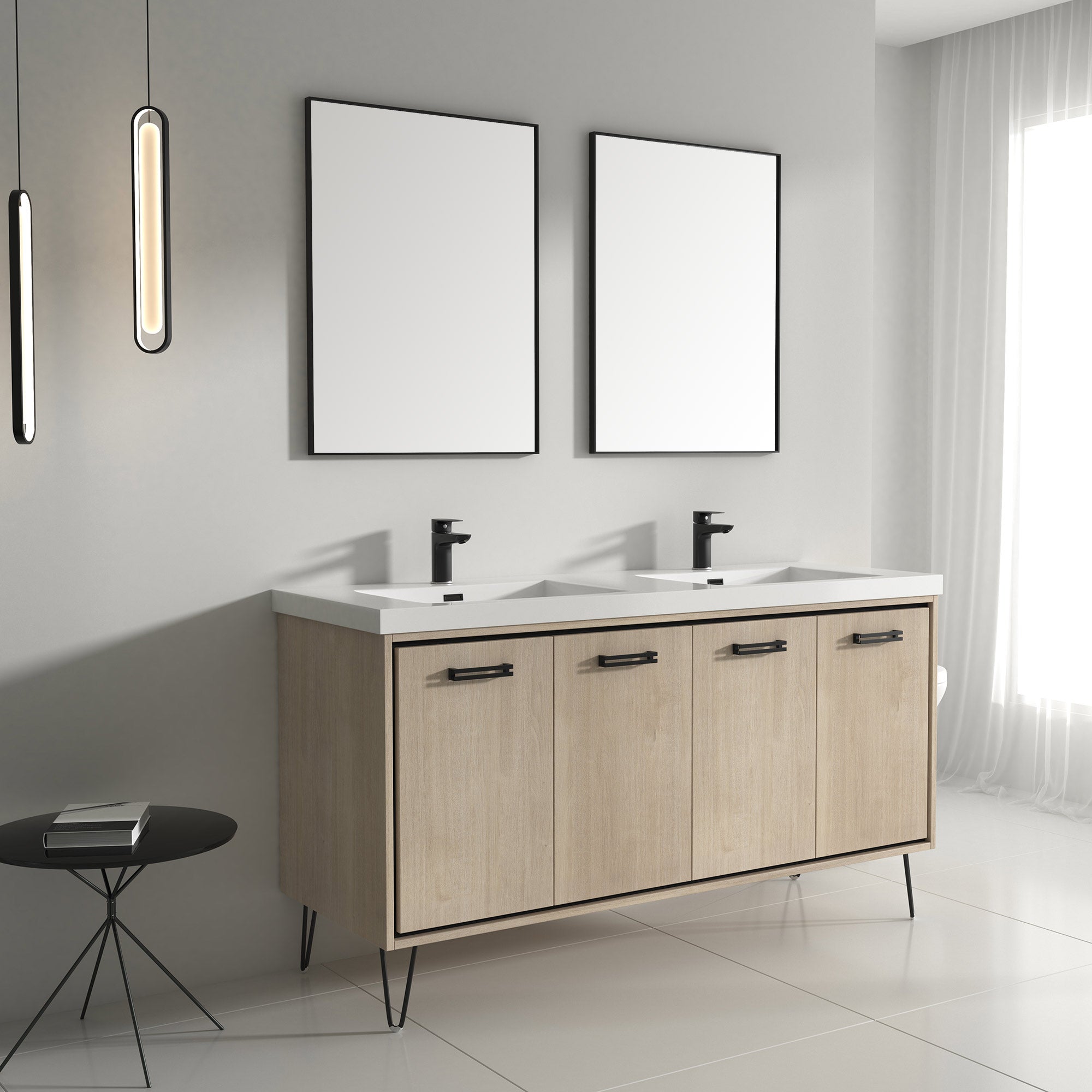Topmount Bathroom Resin Basin 000 6122BP