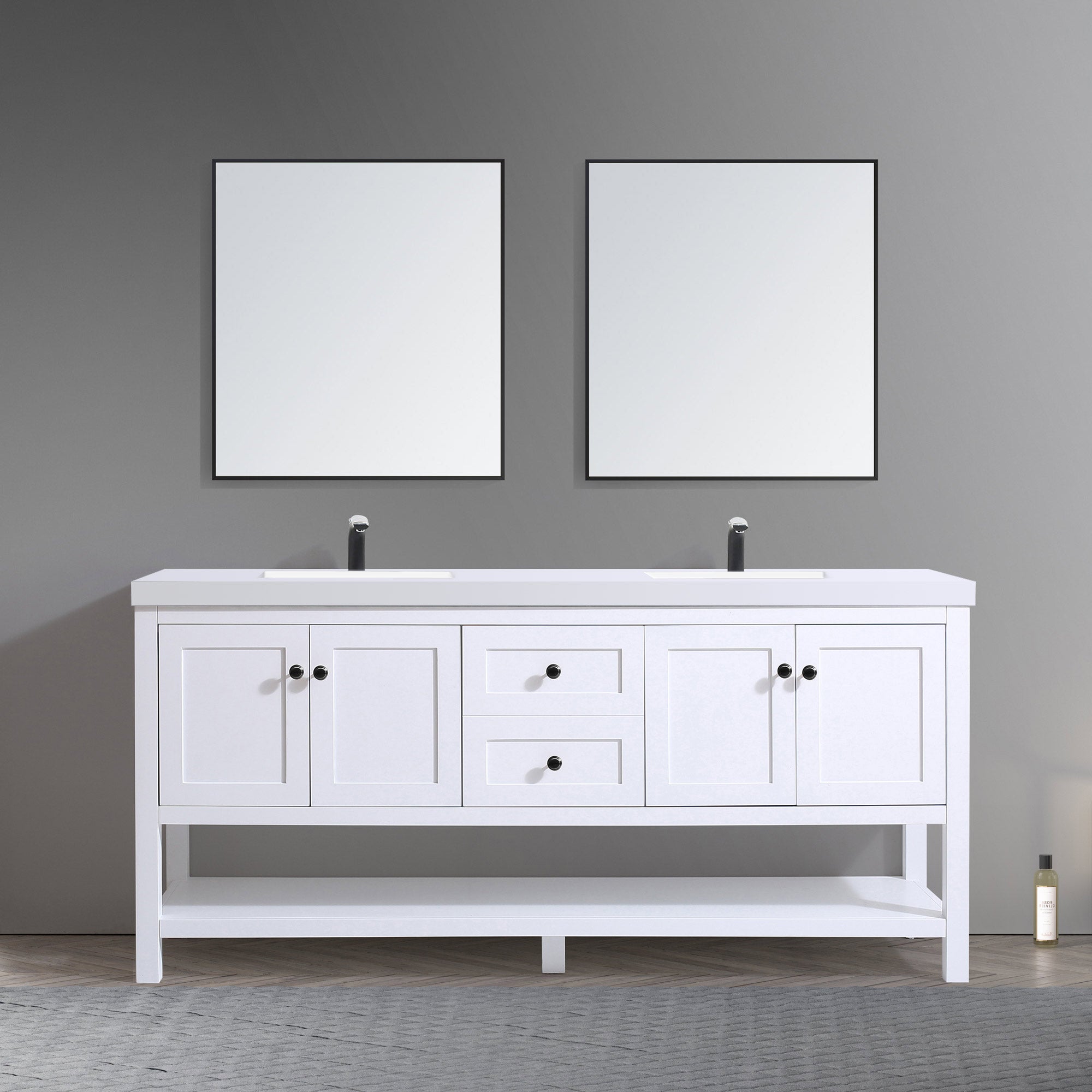Topmount Bathroom Resin Basin 000 7322BP