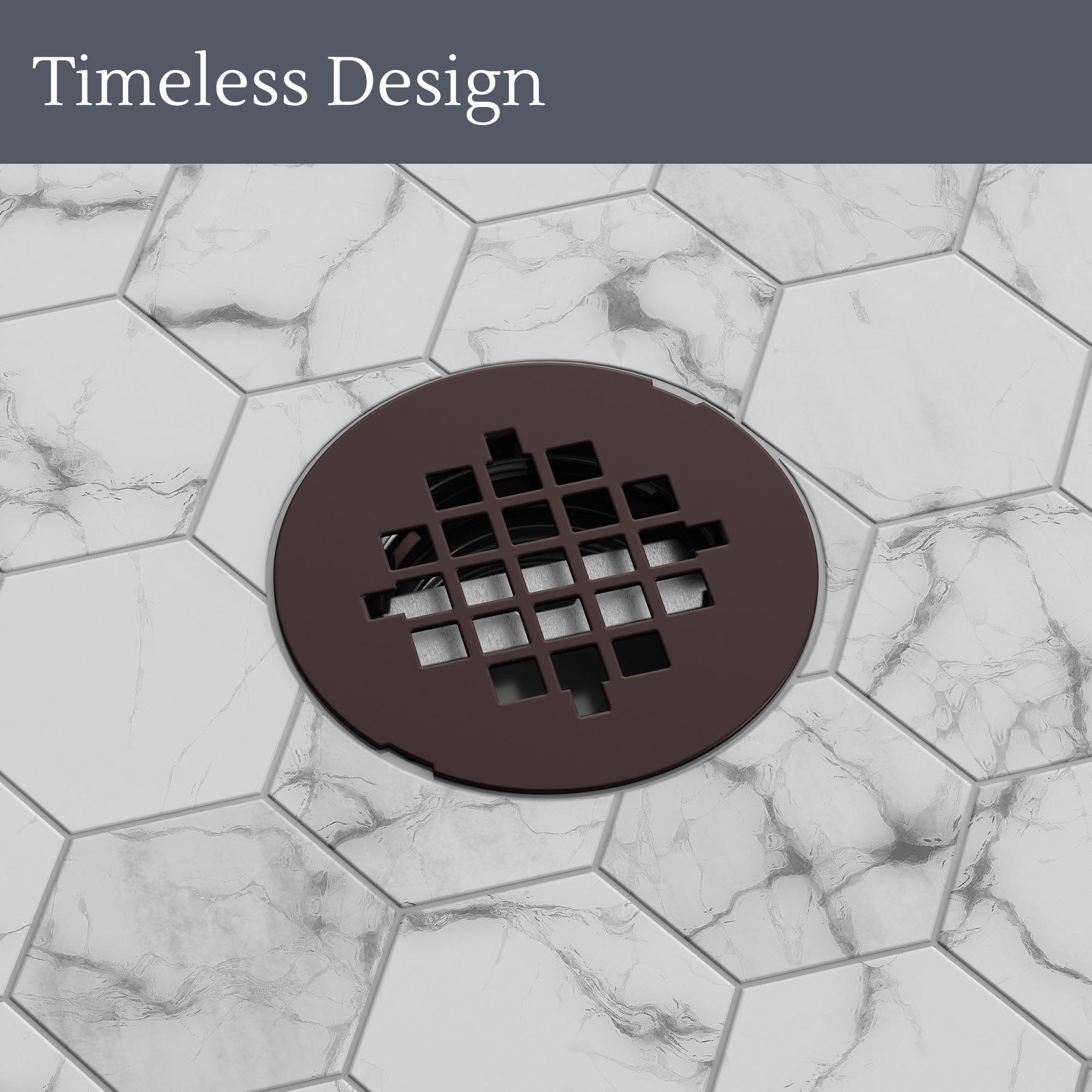 SlimLine 2" Round Shower Drain