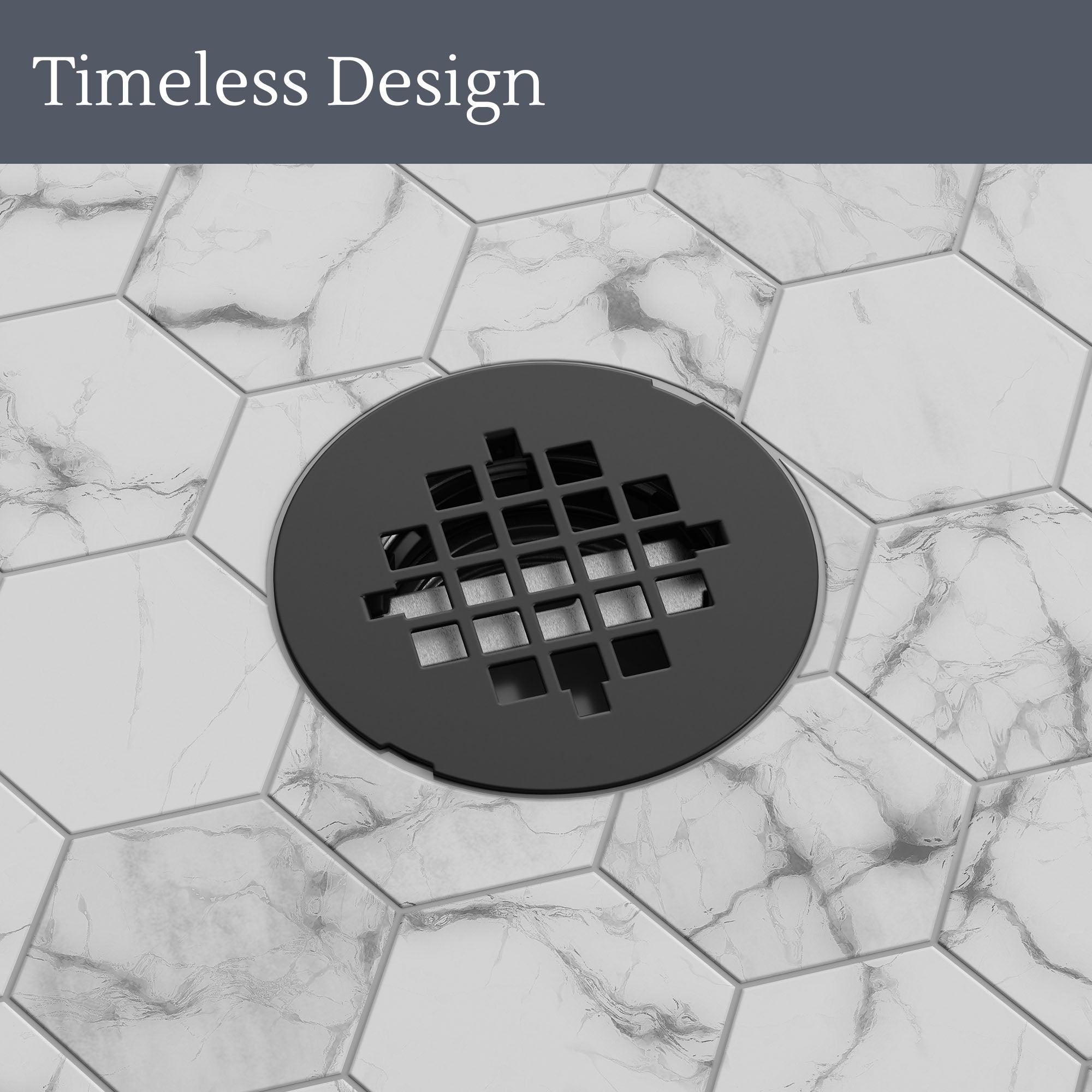 SlimLine 2" Round Shower Drain