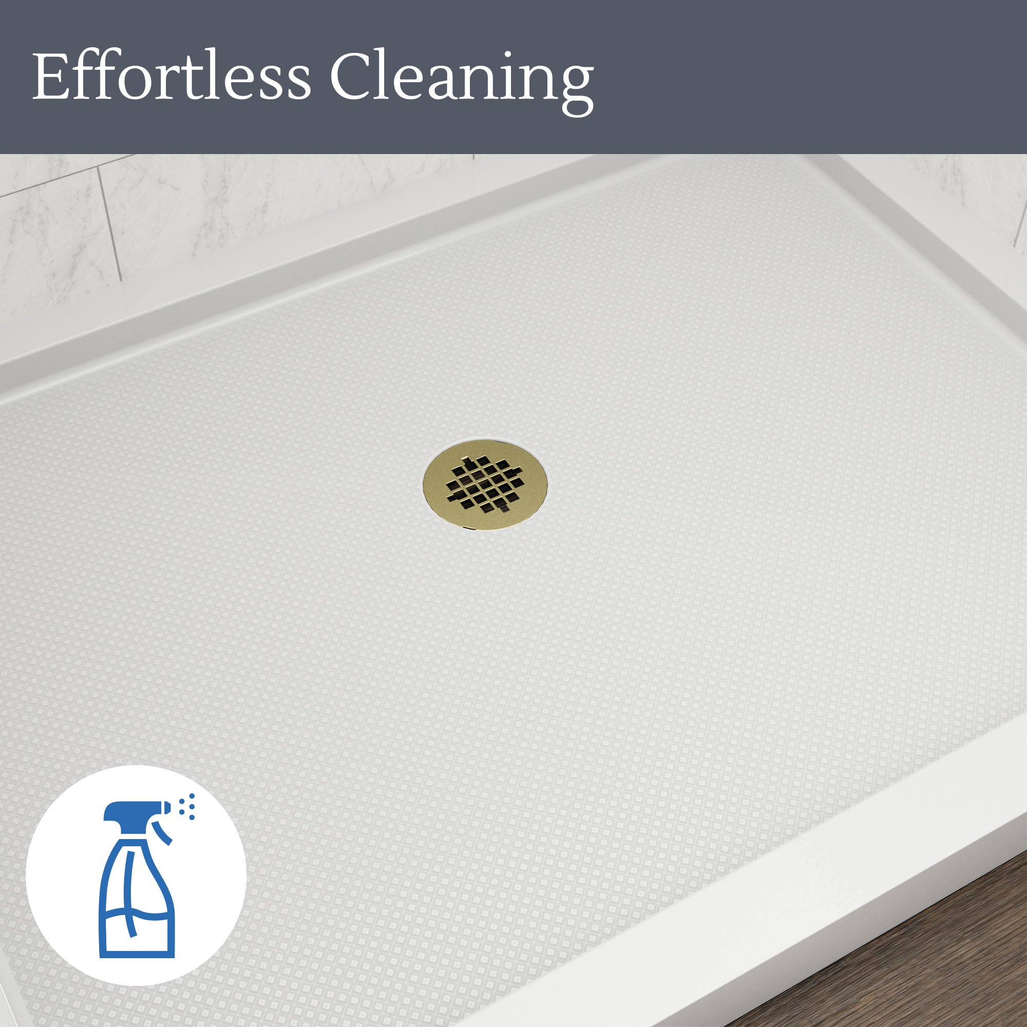 SlimLine 2" Round Shower Drain