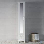 Sydney 15 Inch Mirror Linen Cabinet