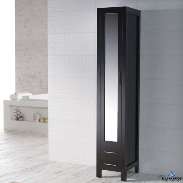 Sydney 15 Inch Mirror Linen Cabinet