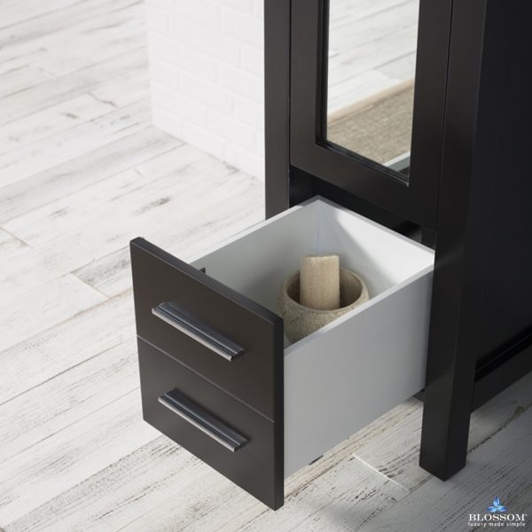 Sydney 15 Inch Mirror Linen Cabinet