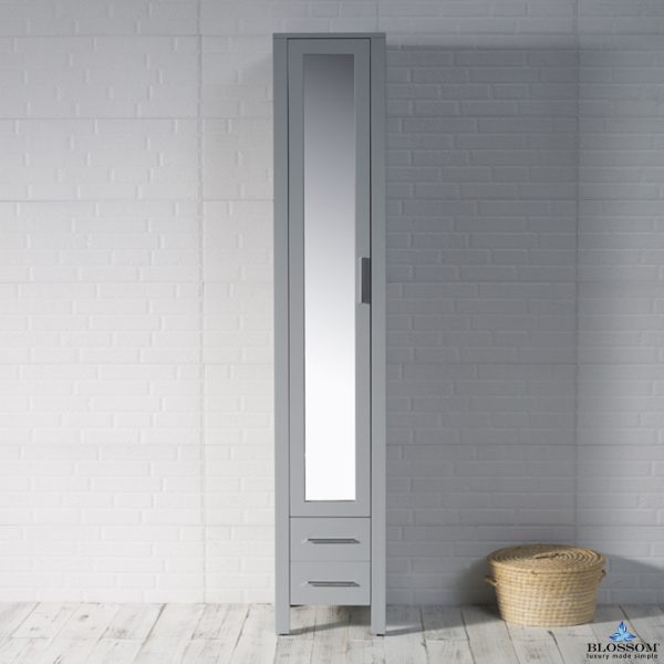 Sydney 15 Inch Mirror Linen Cabinet