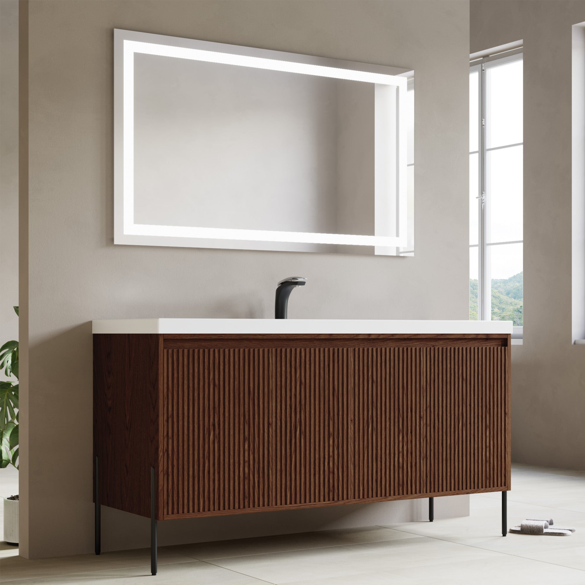 002 Series - 60 Inch Vanity
