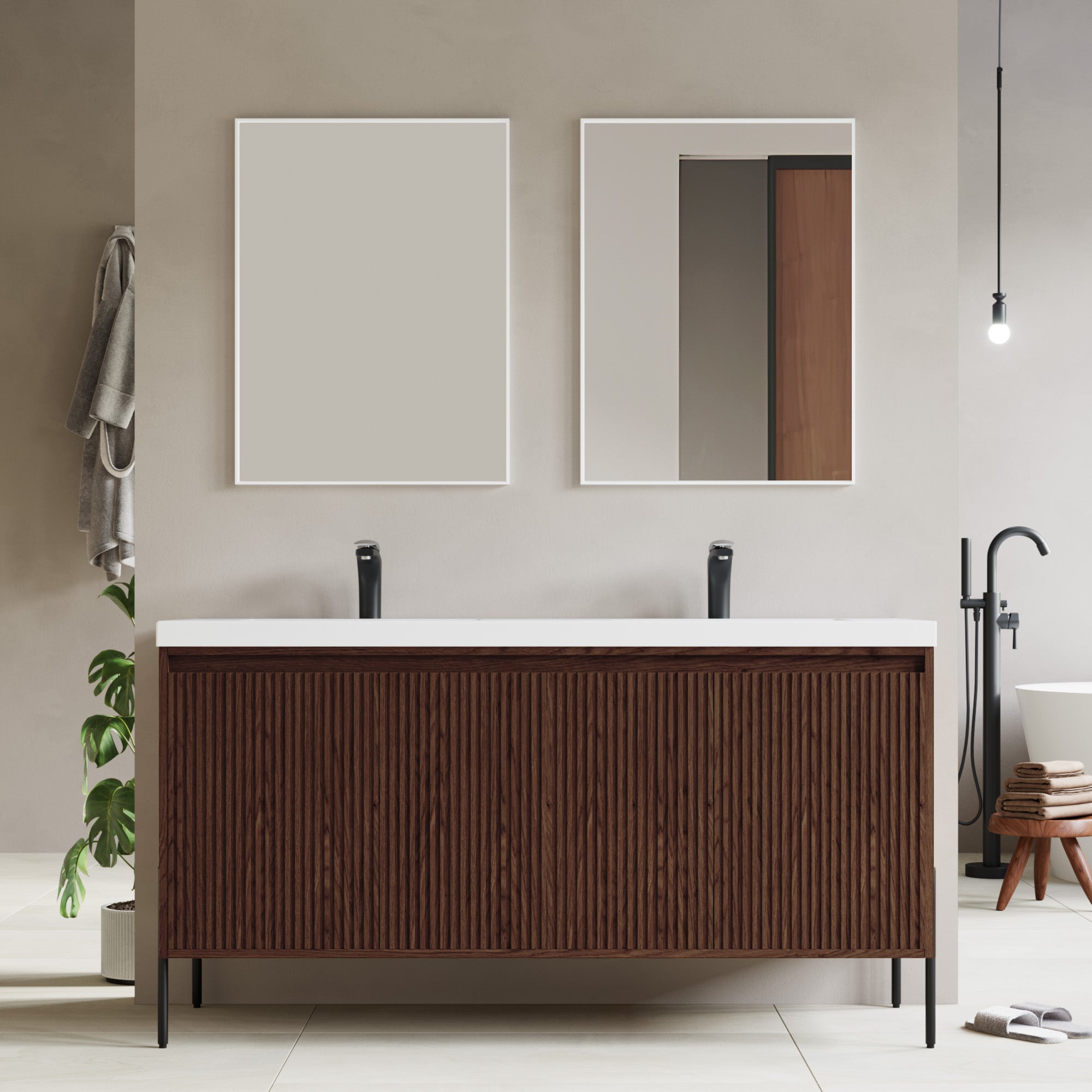 002 Series - 60 Inch Vanity
