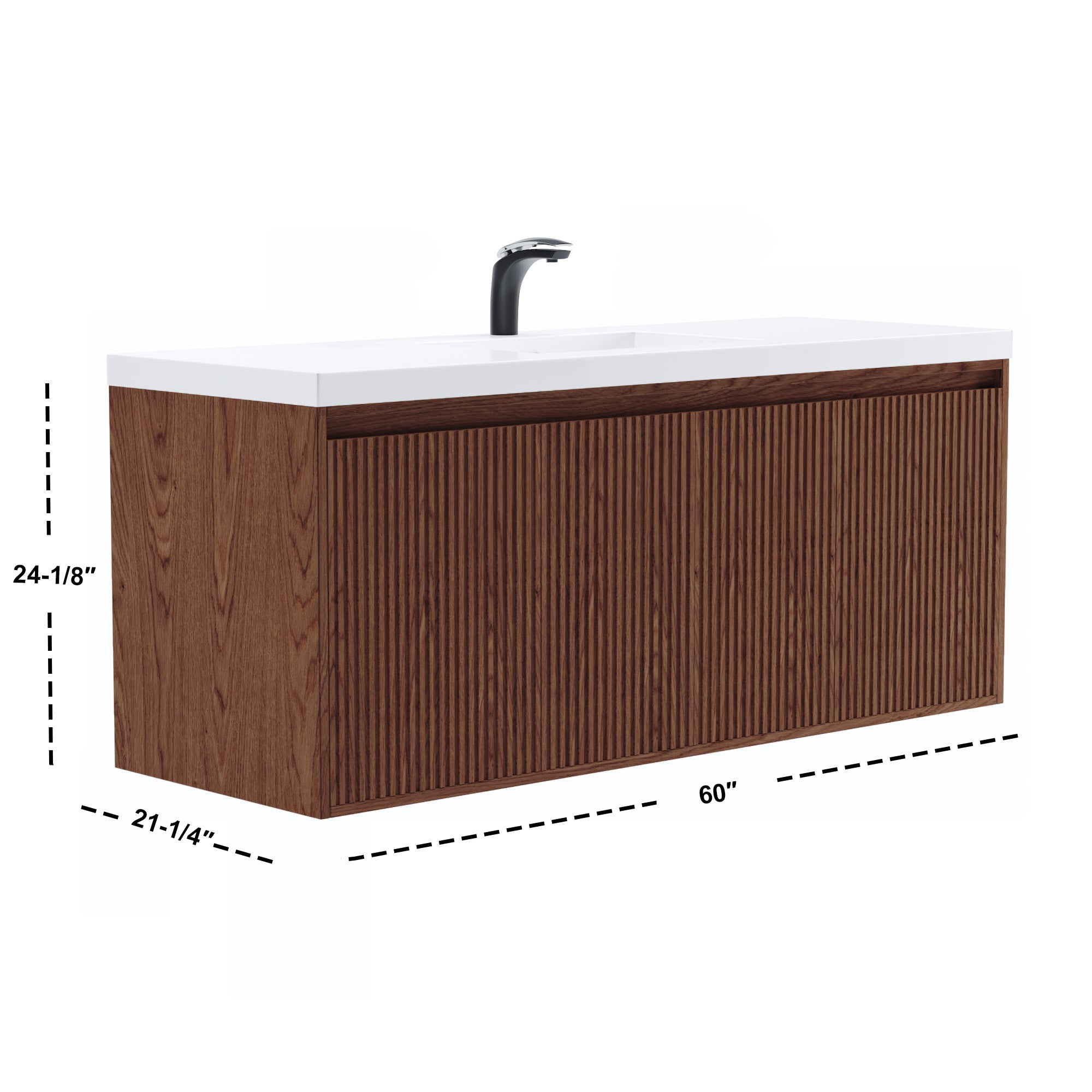 002 Series - 60 Inch Vanity