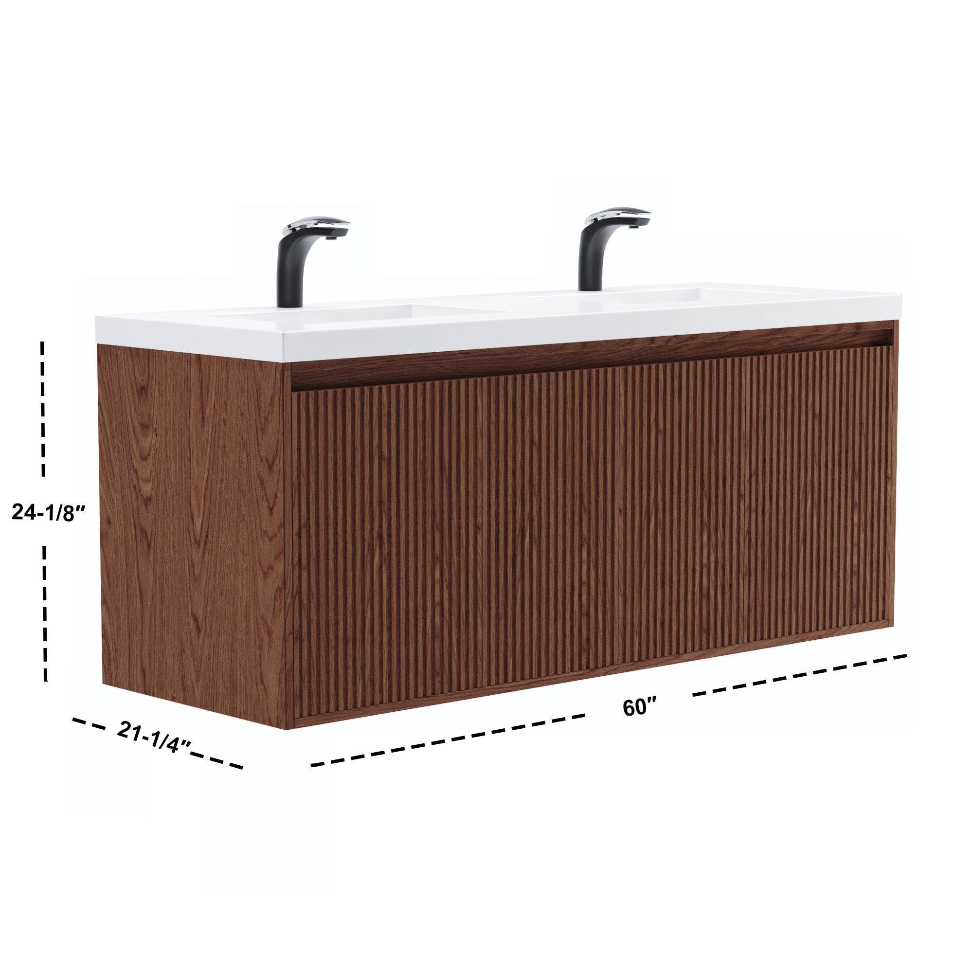 002 Series - 60 Inch Vanity