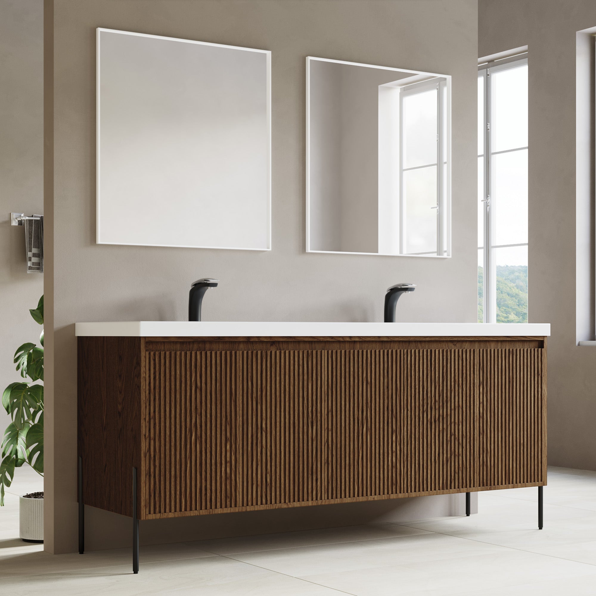 002 Series - 72 Inch Vanity