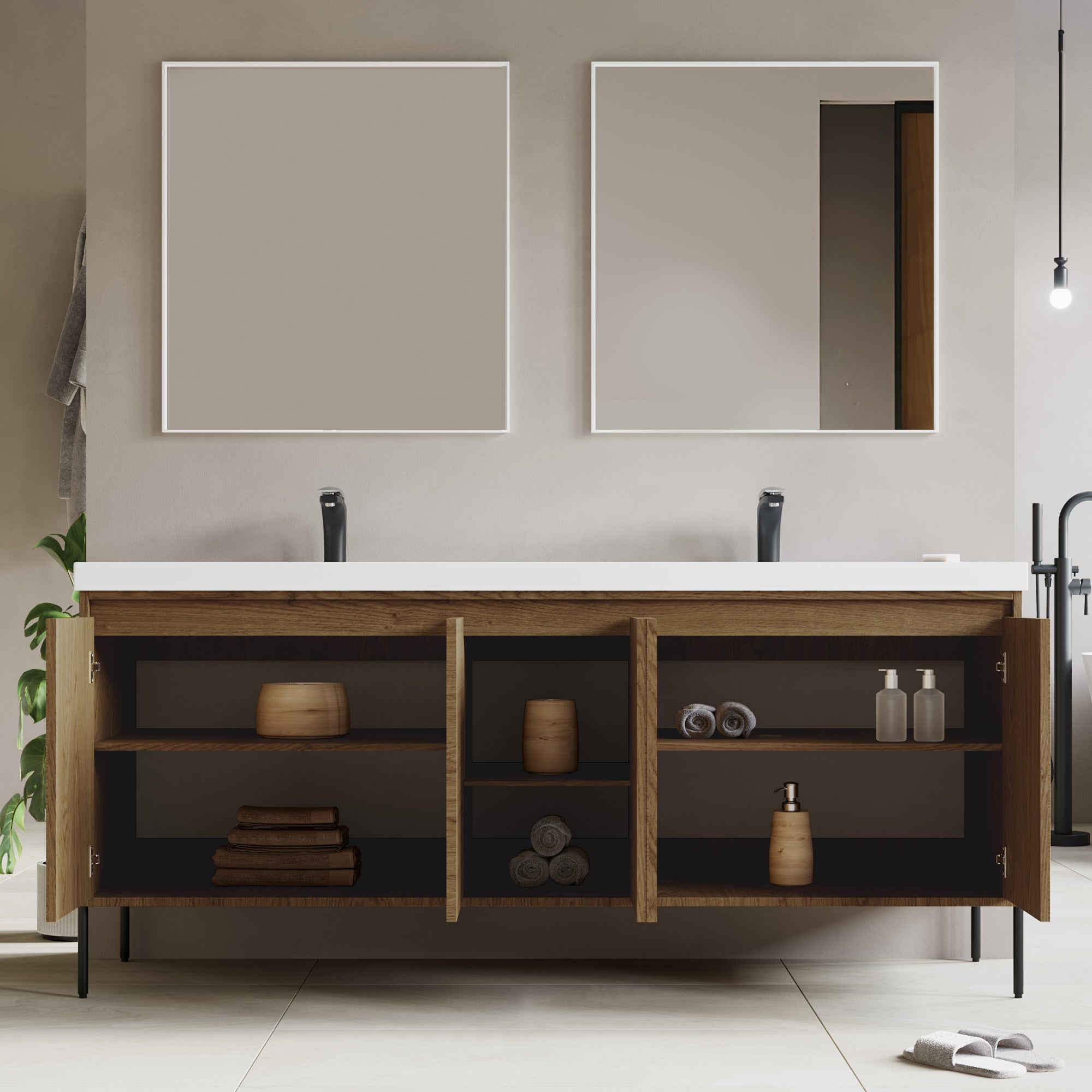 002 Series - 72 Inch Vanity
