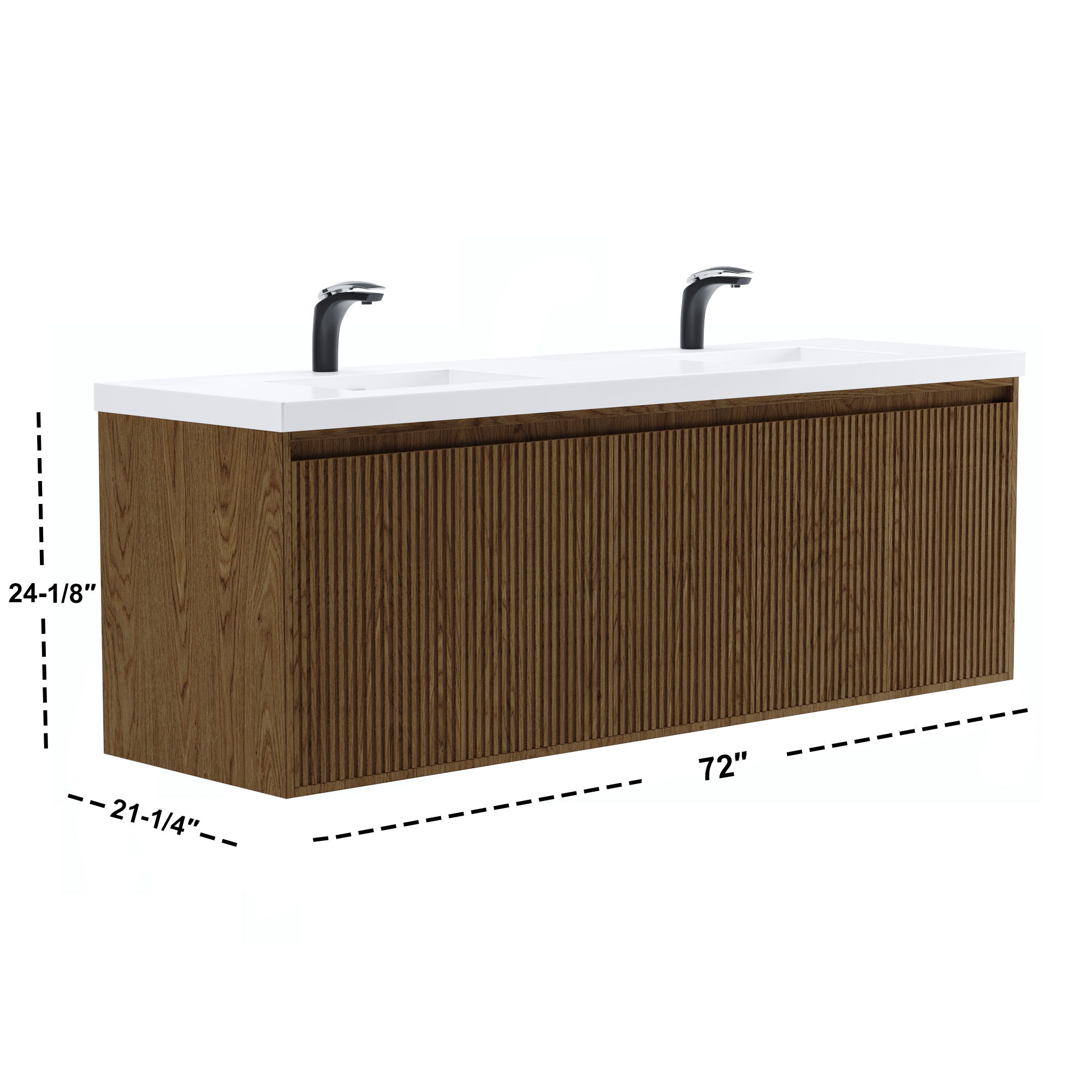 002 Series - 72 Inch Vanity