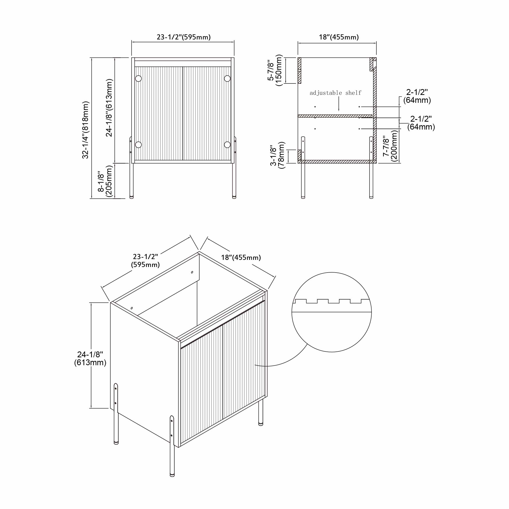 002 Series - 24 Inch Vanity