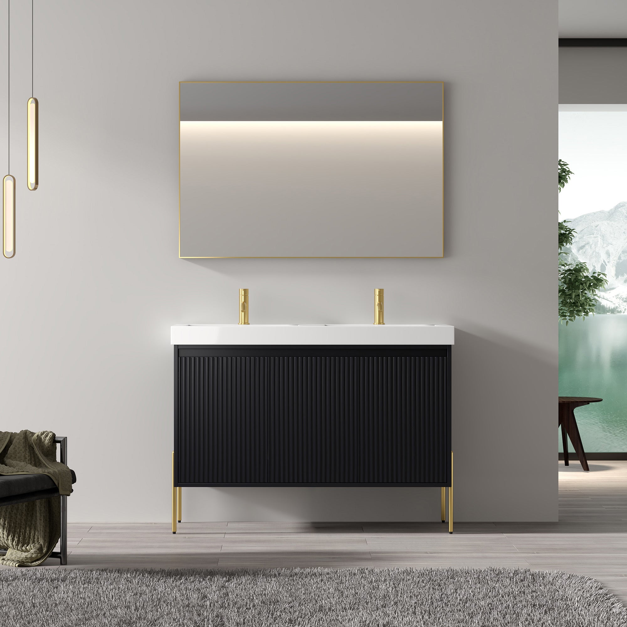 002 Series - 48 Inch Vanity
