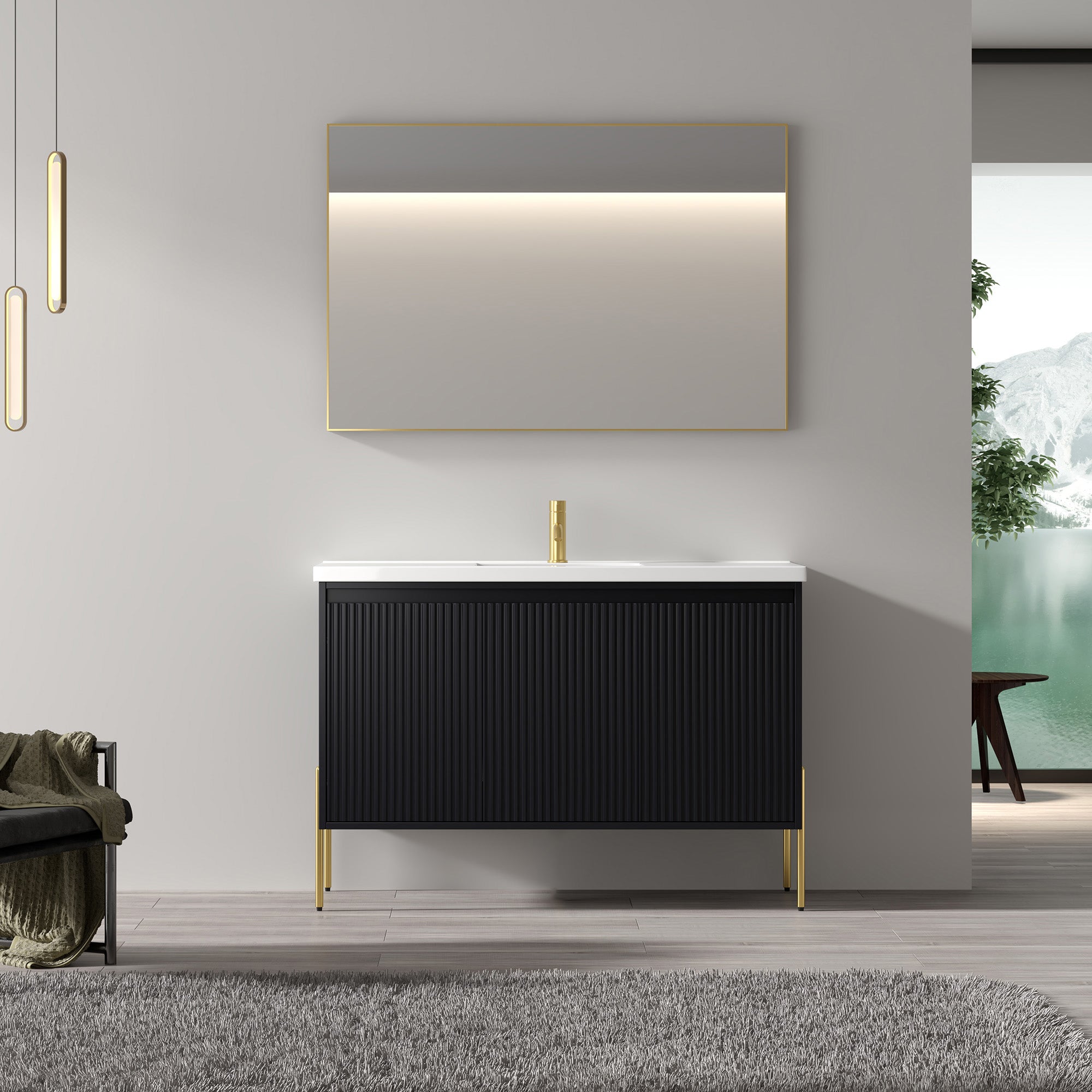 002 Series - 48 Inch Vanity