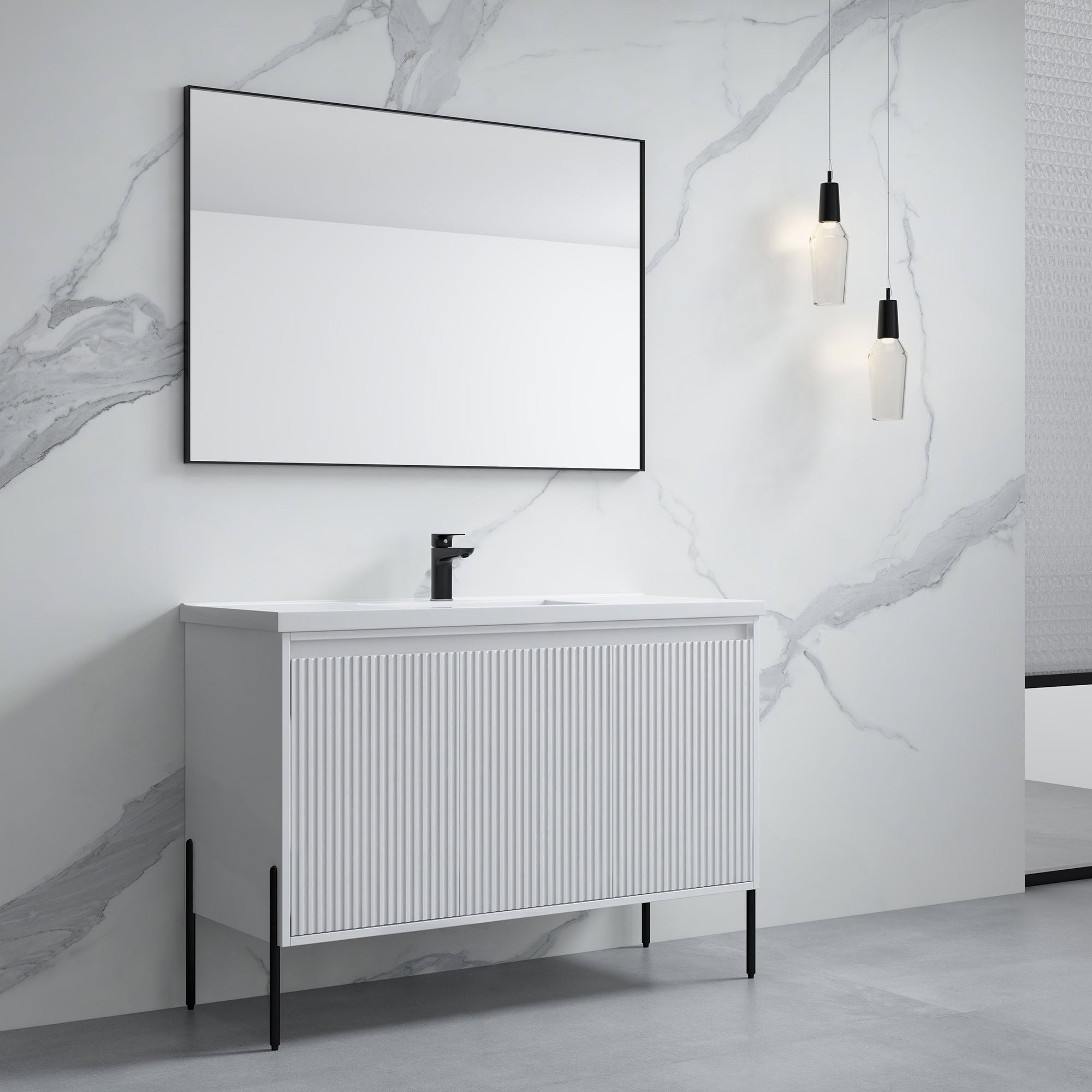 002 Series - 48 Inch Vanity