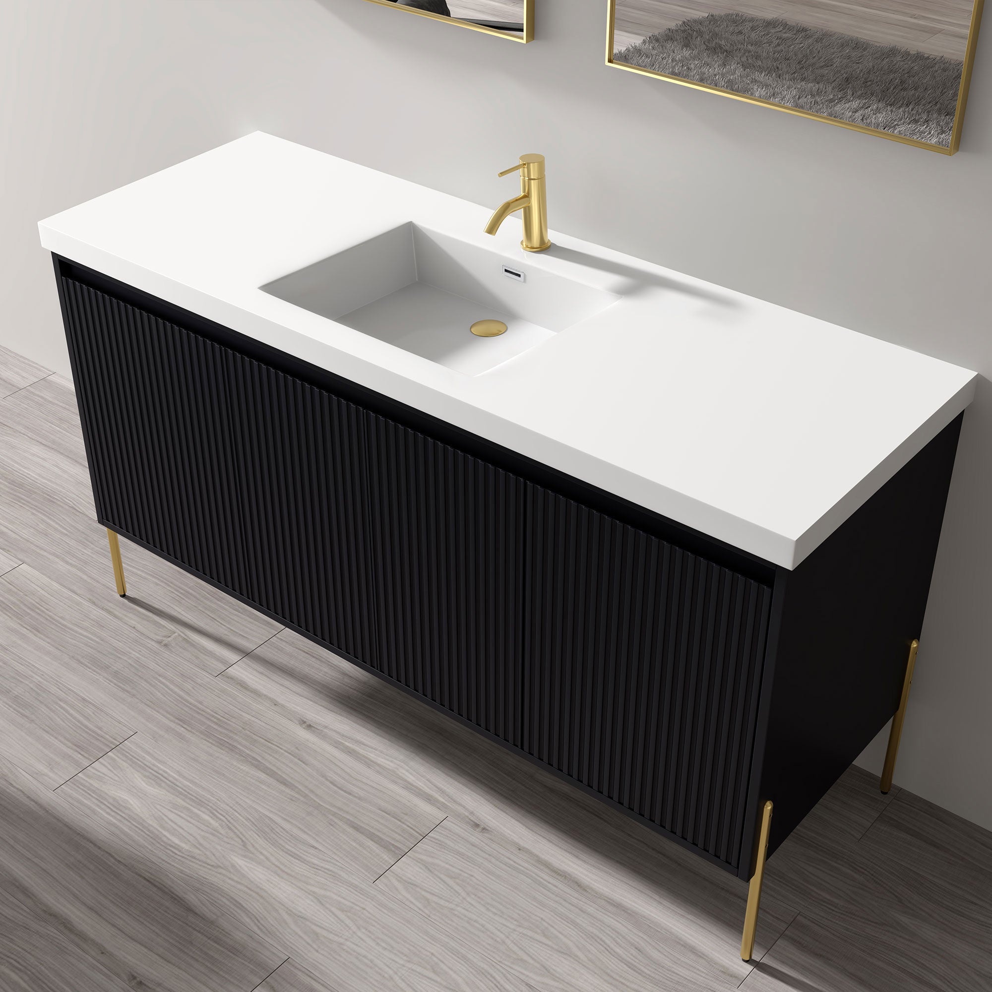 002 Series - 60 Inch Vanity