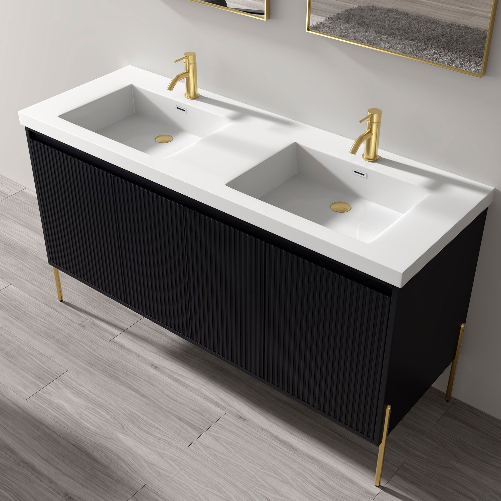 002 Series - 60 Inch Vanity