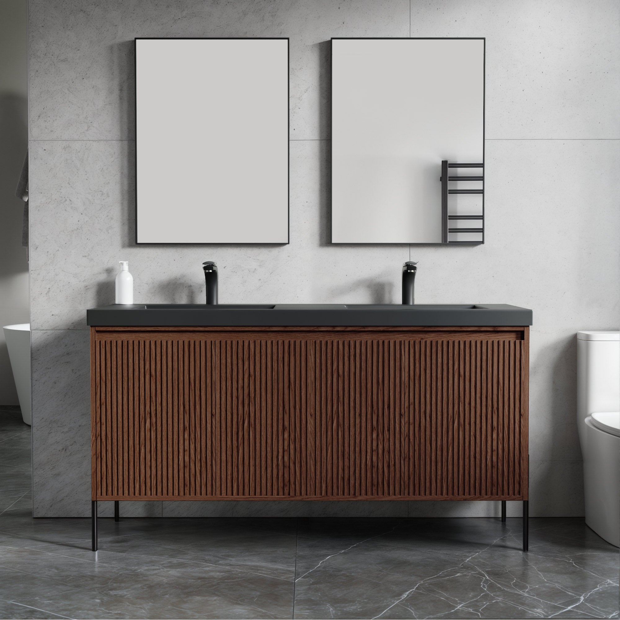 002 Series - 60 Inch Vanity