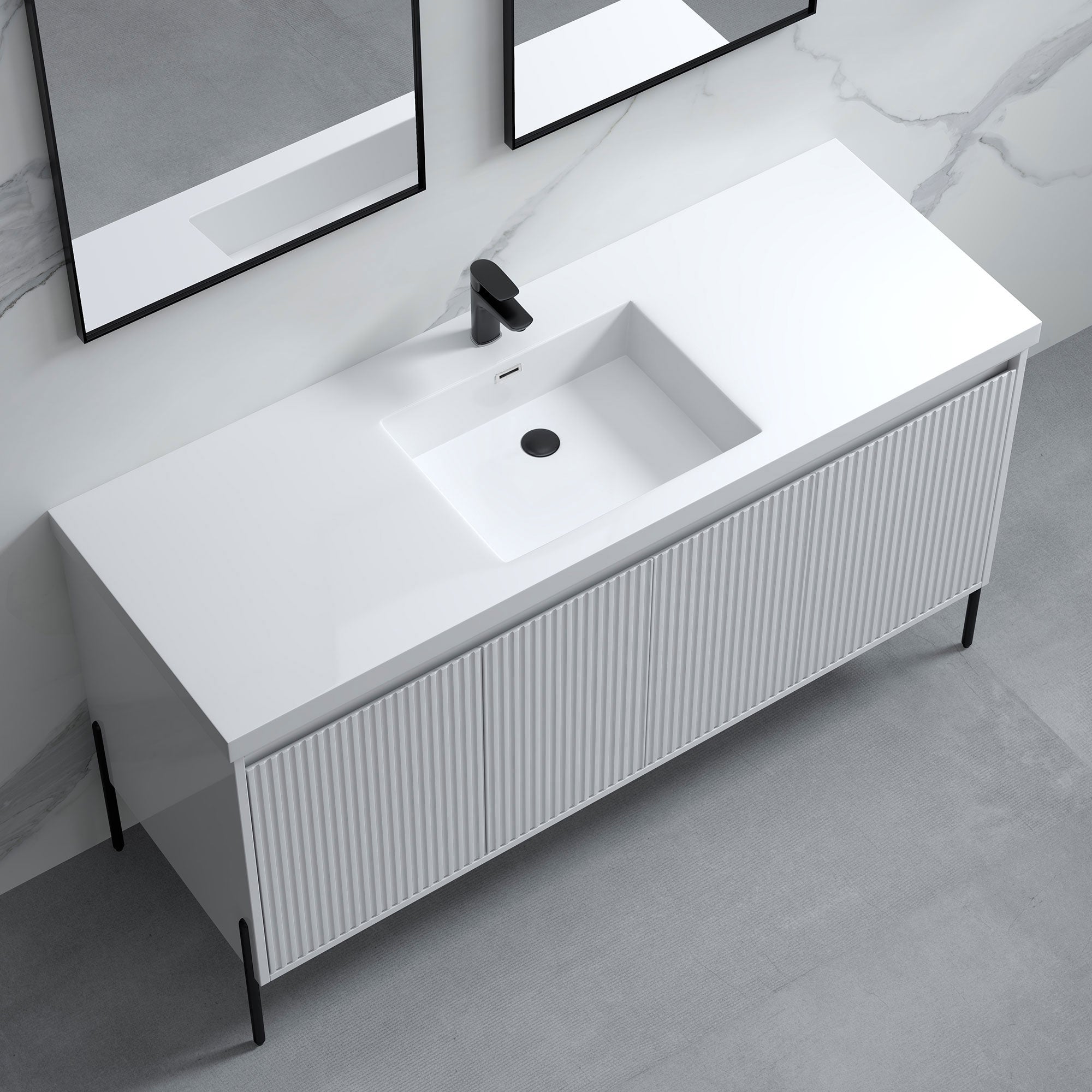 002 Series - 60 Inch Vanity