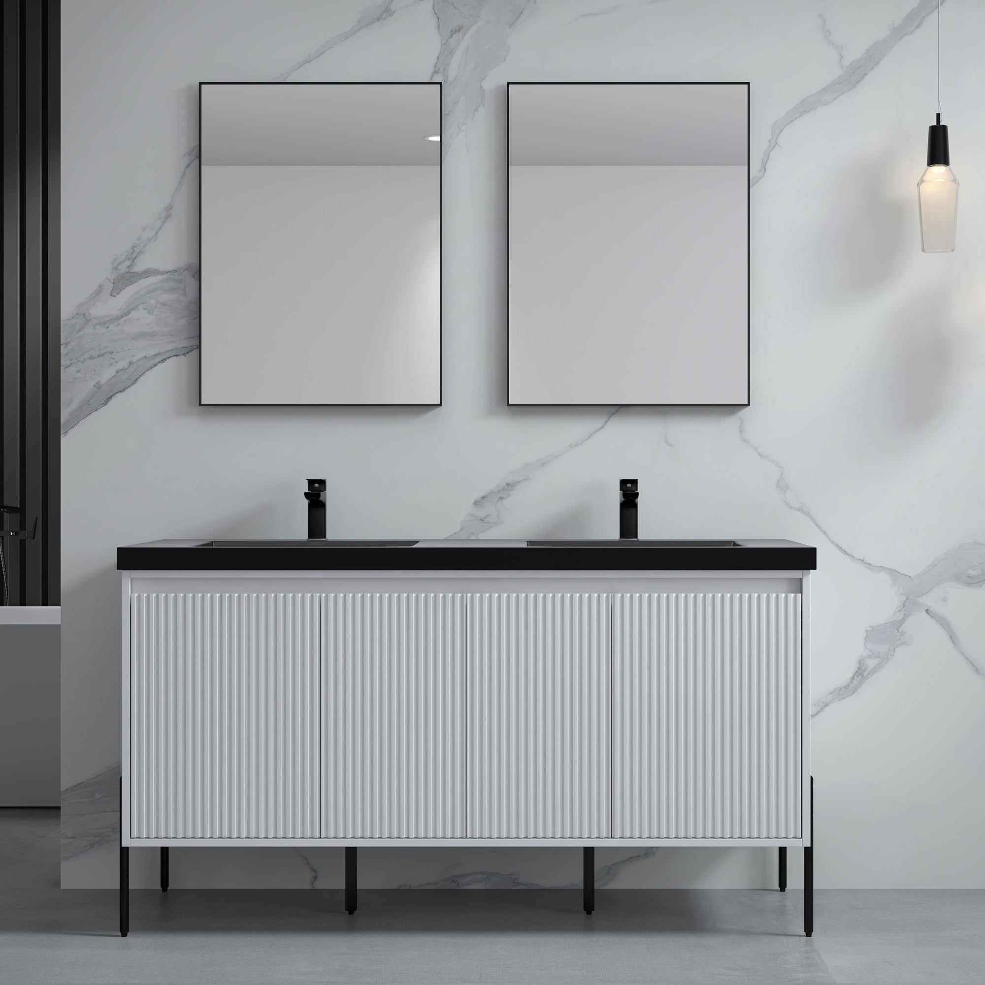 002 Series - 60 Inch Vanity