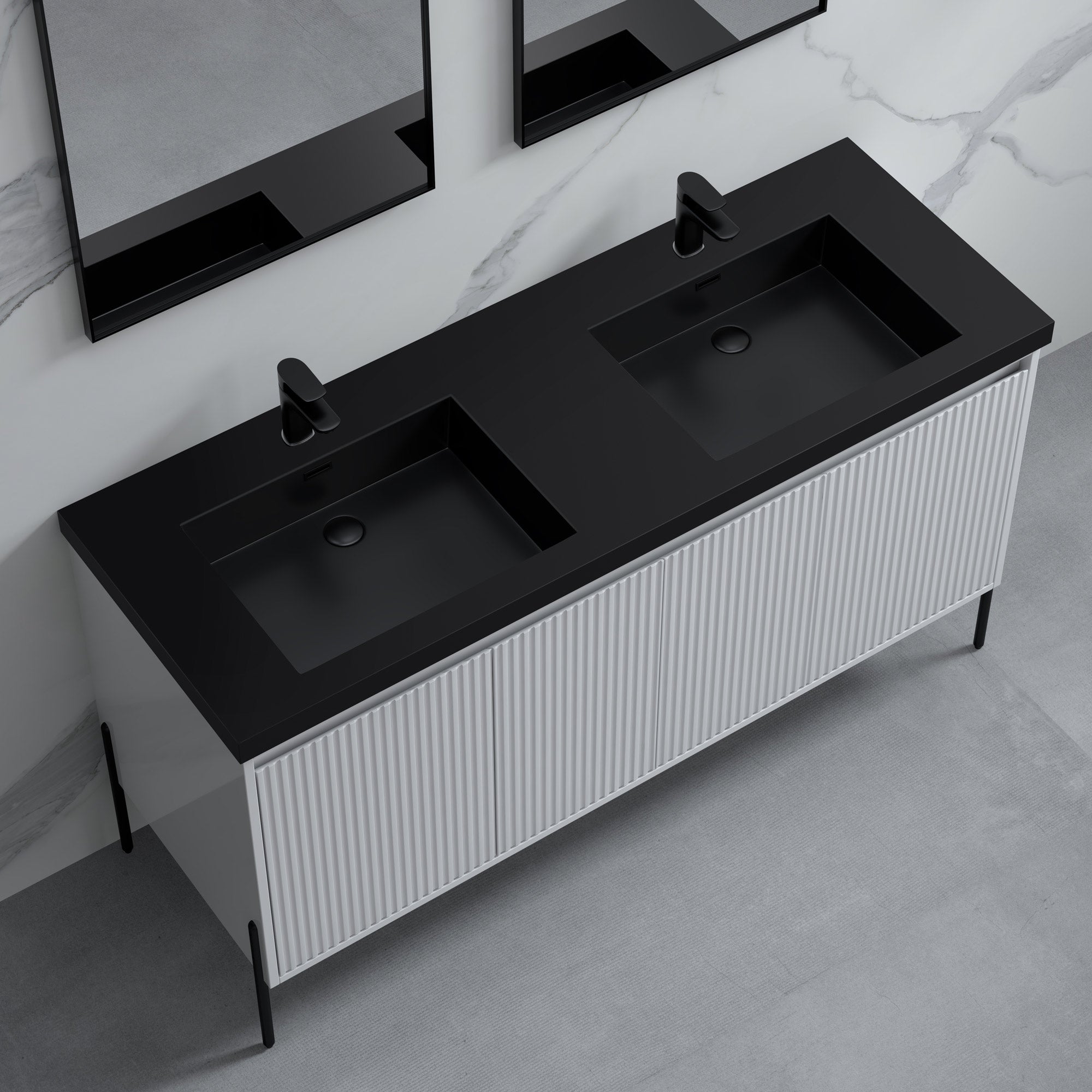 002 Series - 60 Inch Vanity