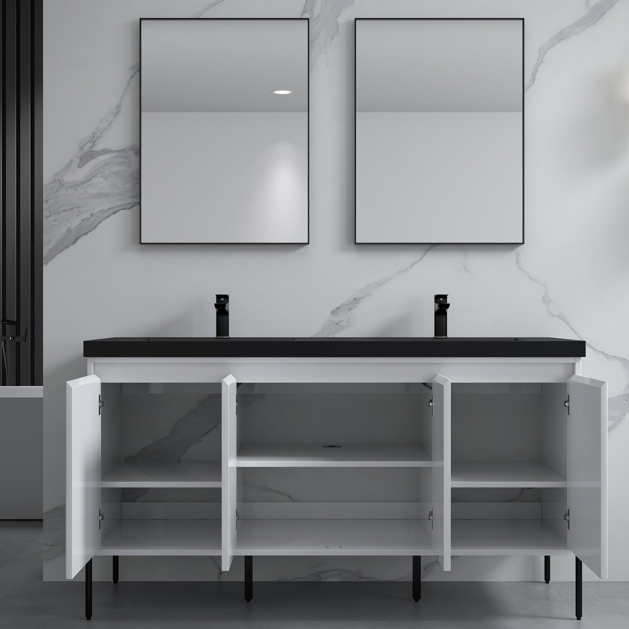 002 Series - 60 Inch Vanity