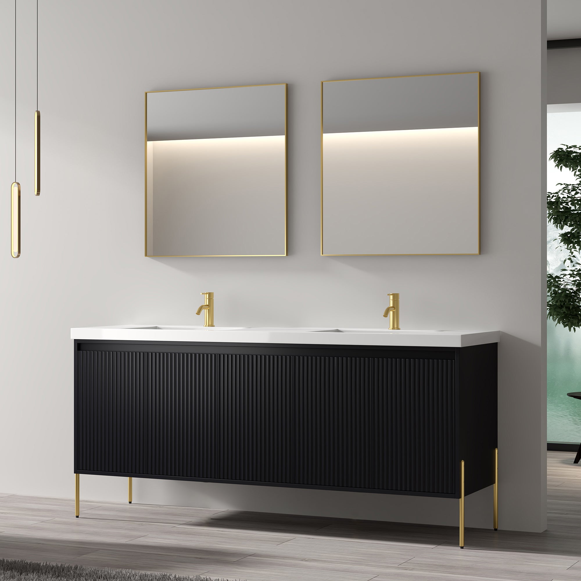 002 Series - 72 Inch Vanity