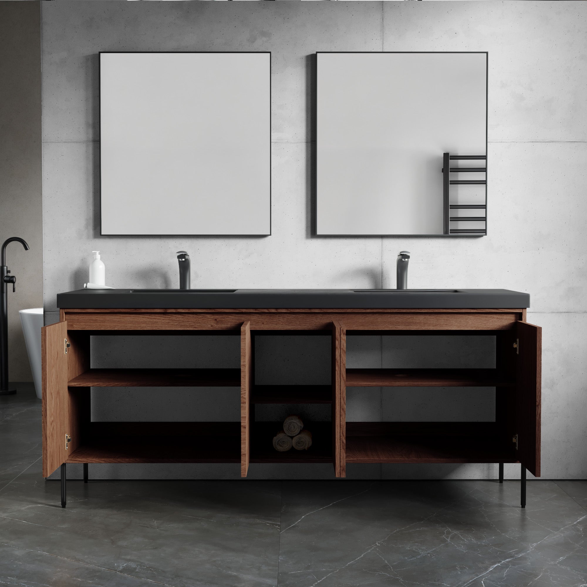 002 Series - 72 Inch Vanity