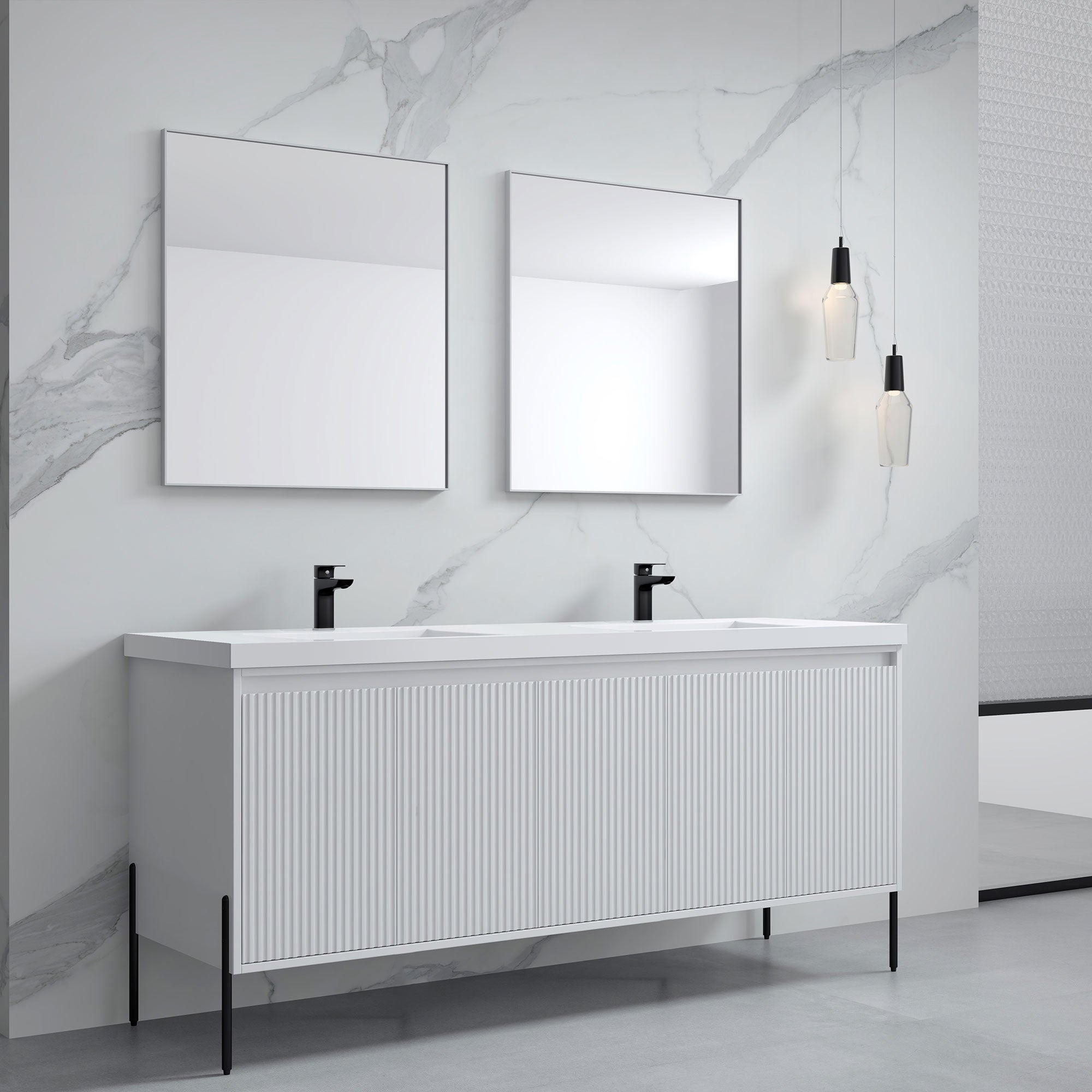 002 Series - 72 Inch Vanity