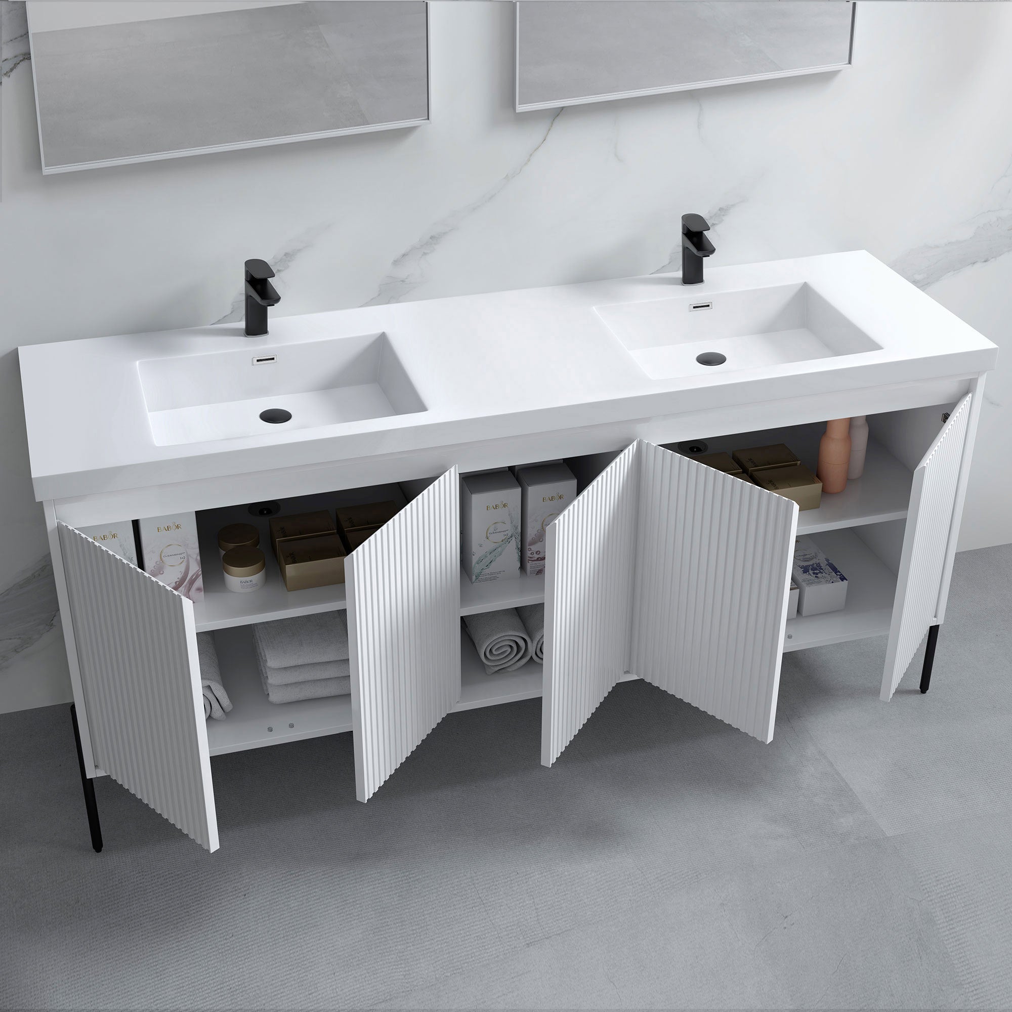 002 Series - 72 Inch Vanity