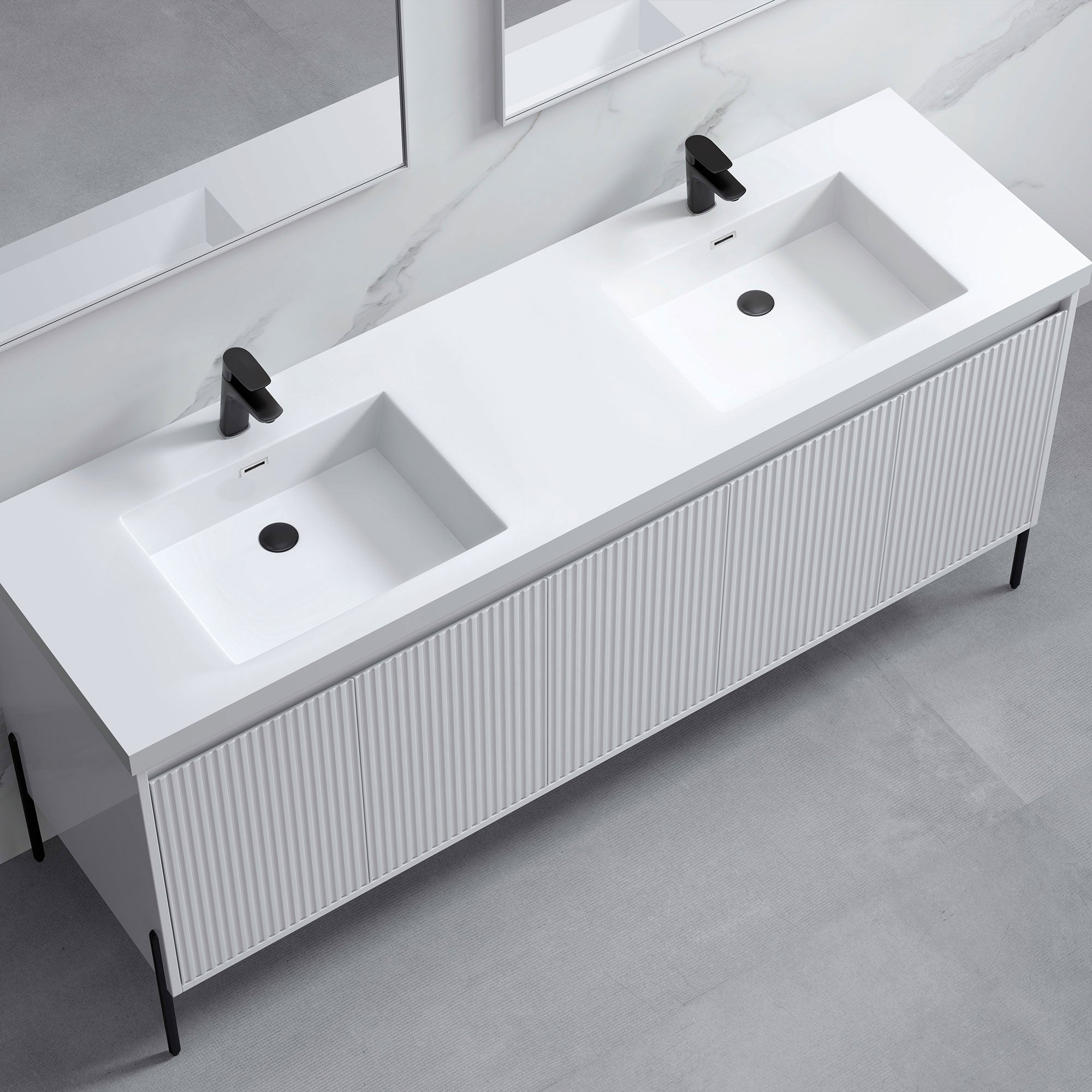 002 Series - 72 Inch Vanity