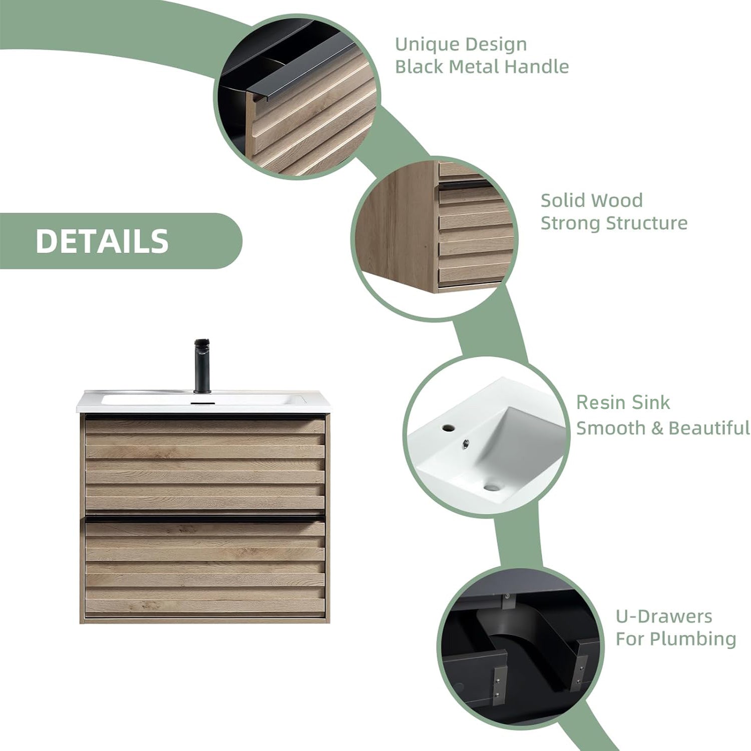 003 Series - 24 Inch Vanity With Sink