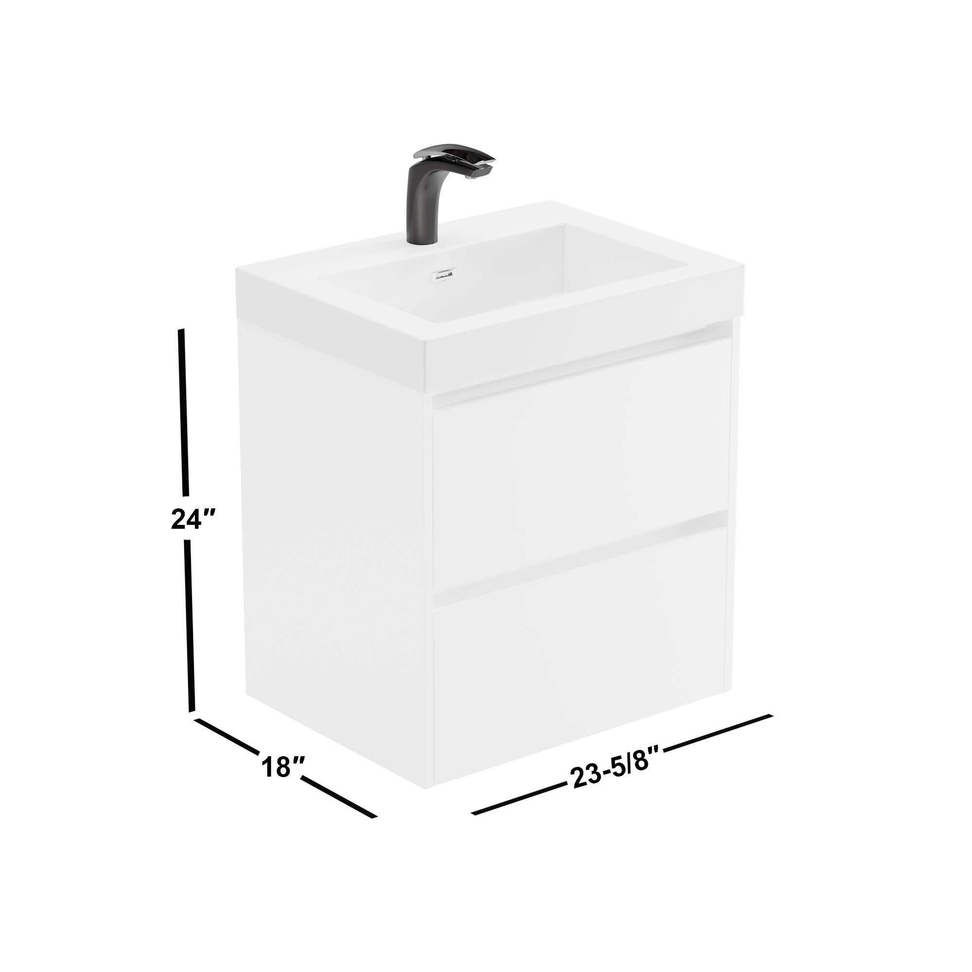 004 Series - 24 Inch Vanity