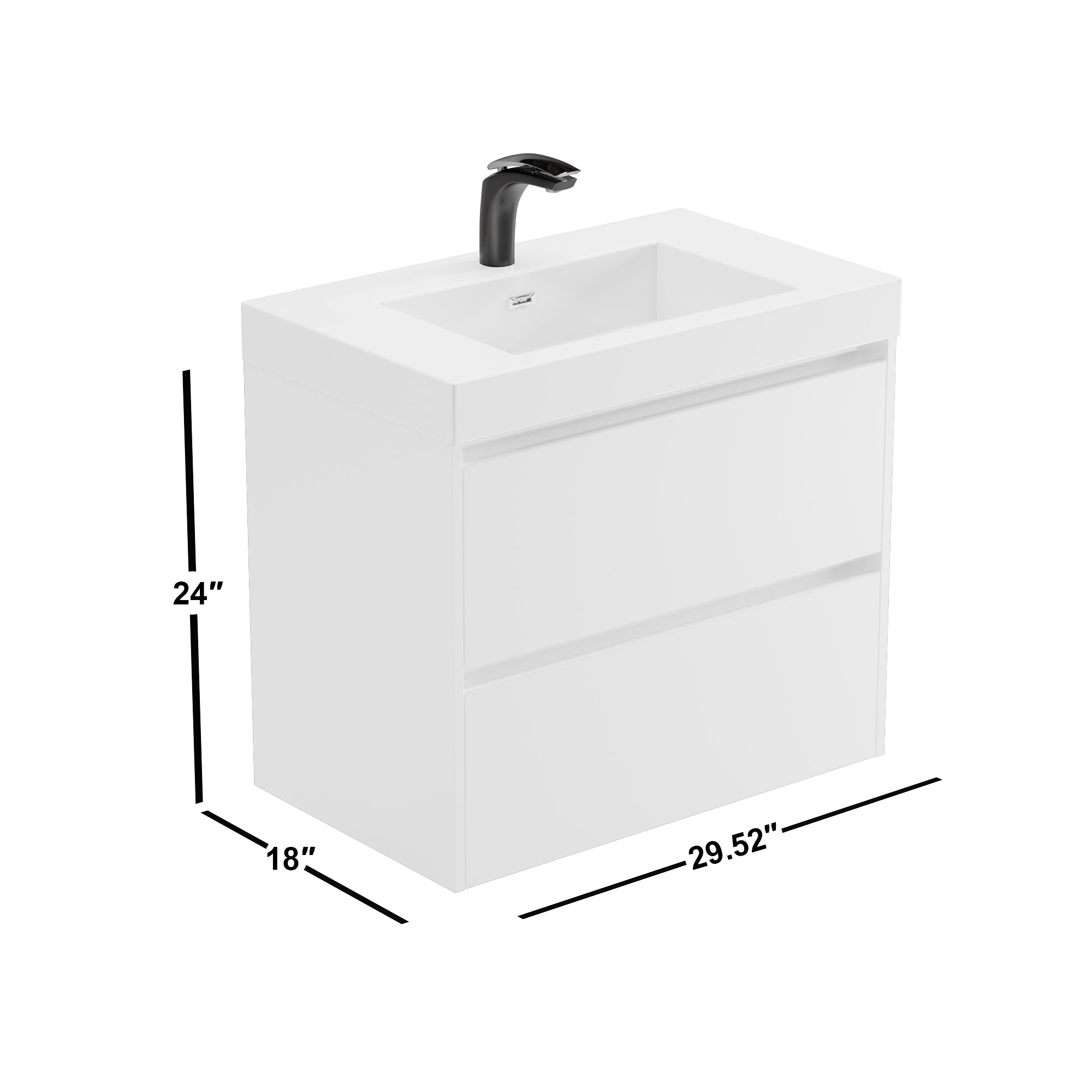 004 Series - 30 Inch Vanity