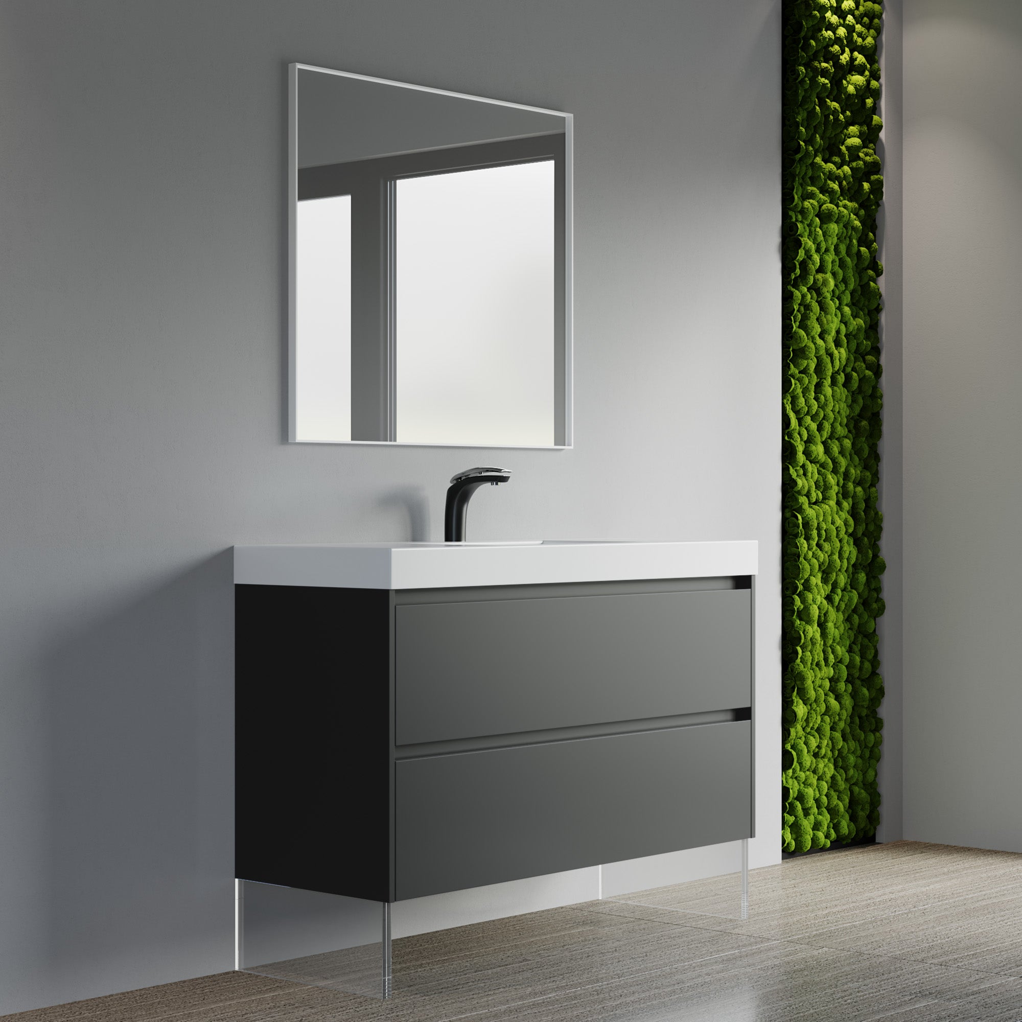 004 Series - 48 Inch Vanity - Single Sink