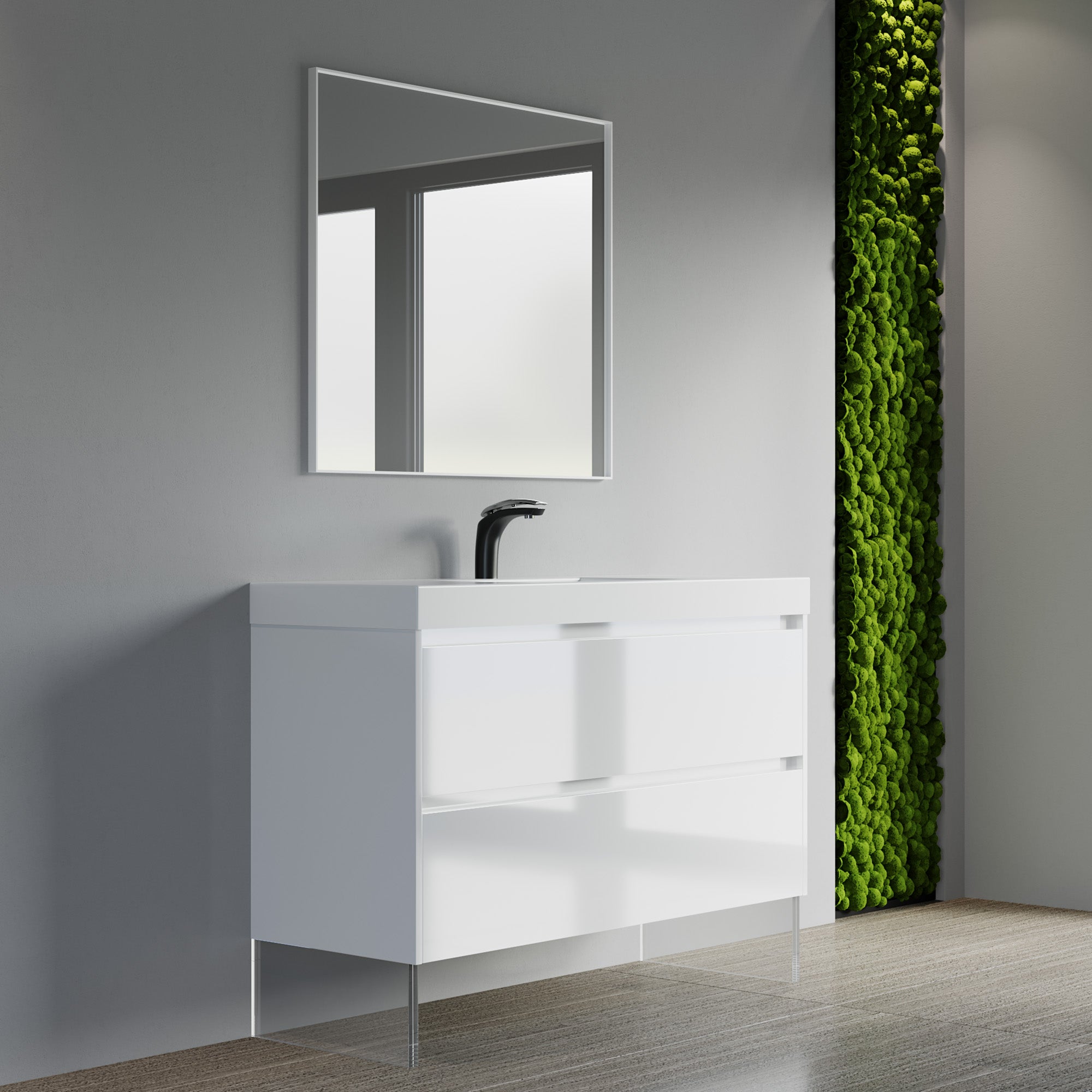 004 Series - 48 Inch Vanity - Single Sink
