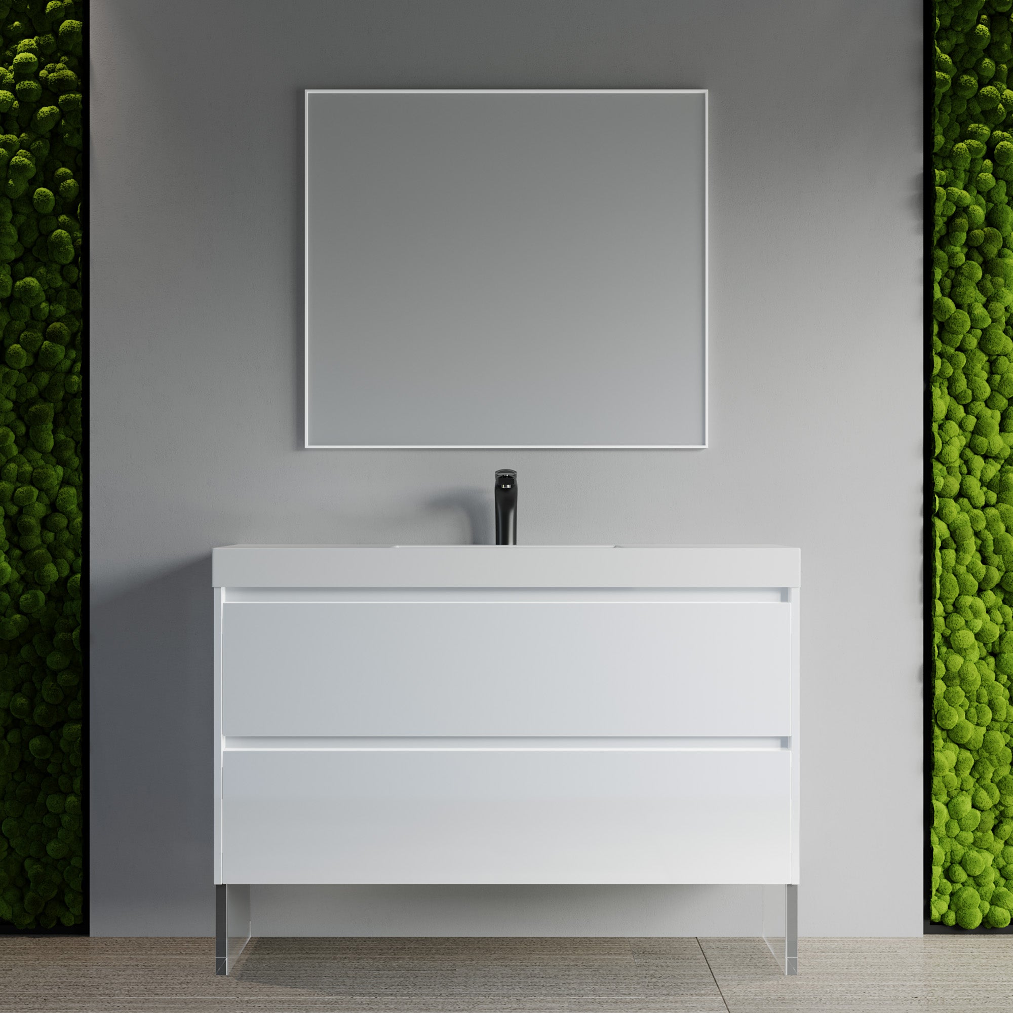 004 Series - 48 Inch Vanity - Single Sink