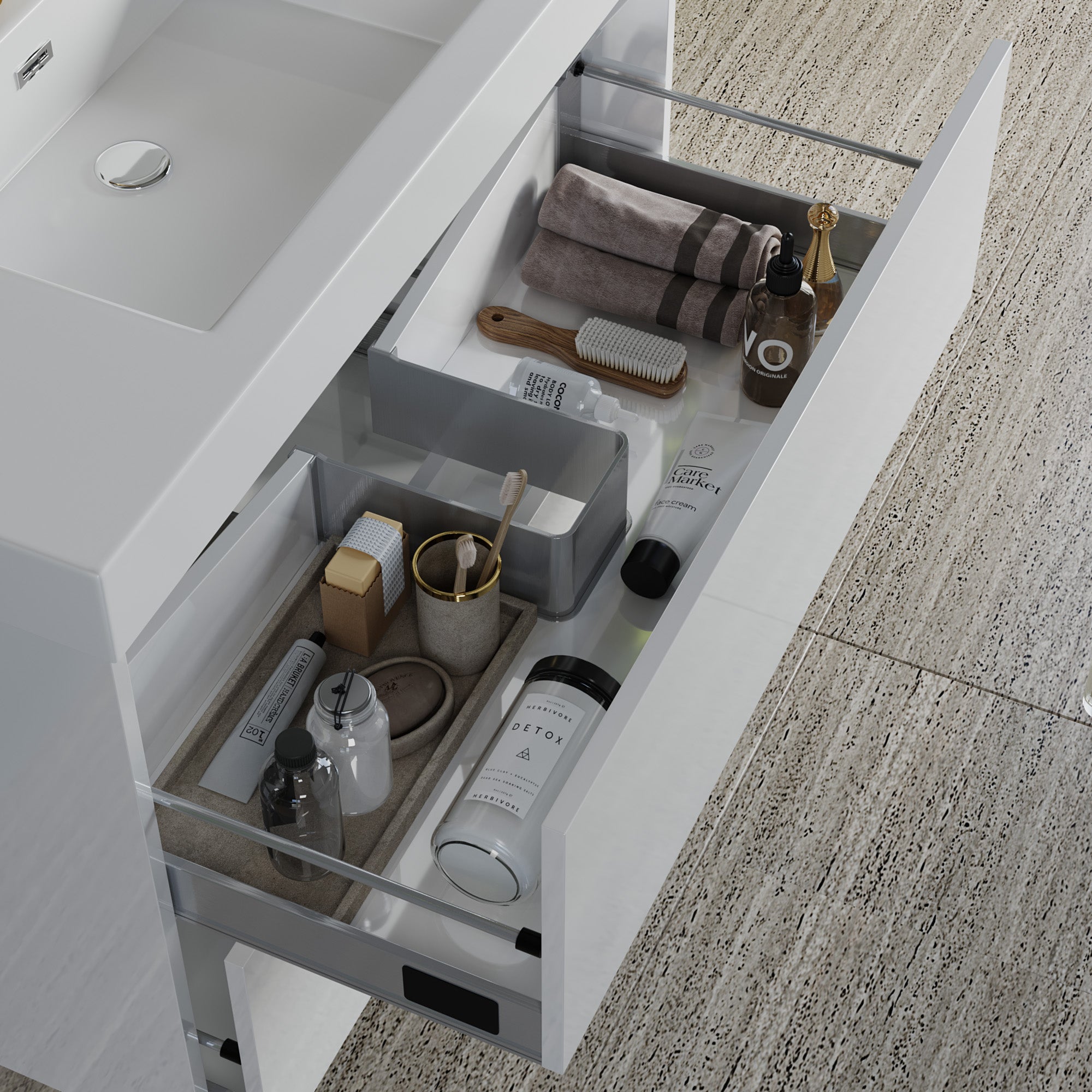 004 Series - 48 Inch Vanity - Single Sink
