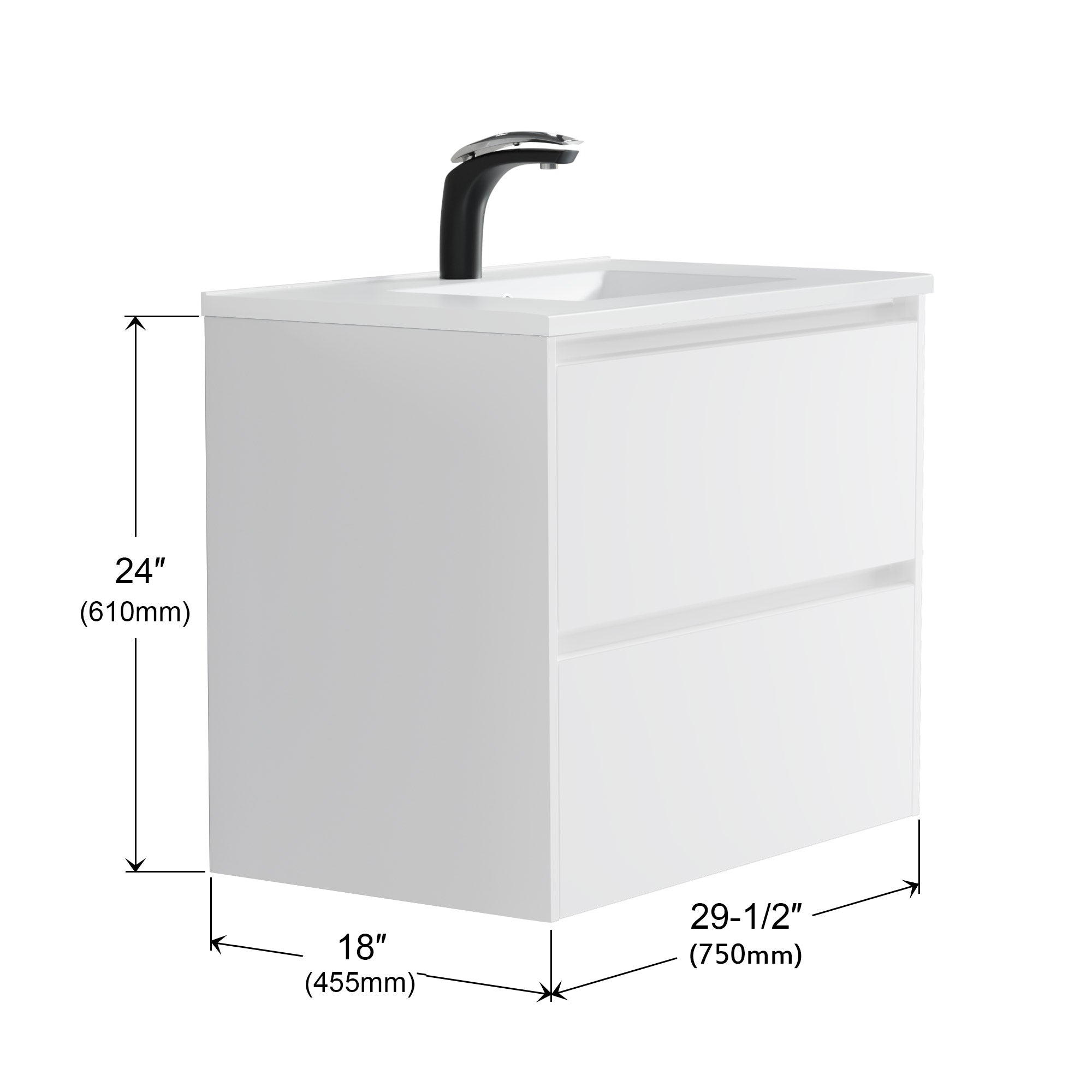 004 Series - 36 Inch Vanity