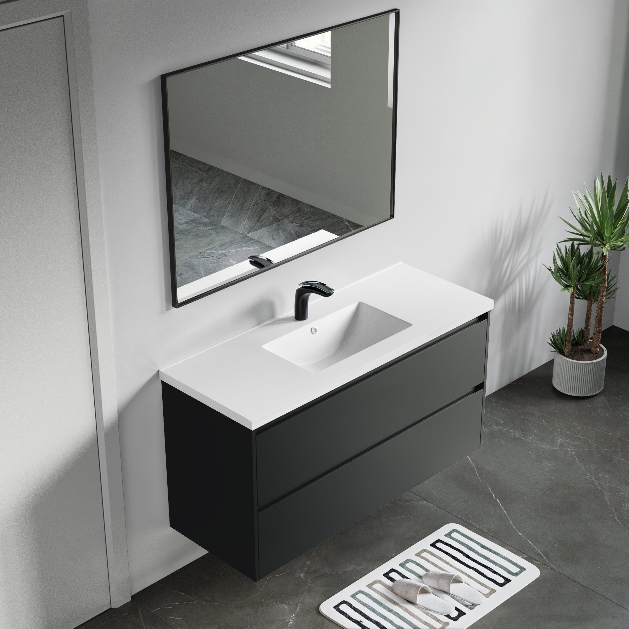 004 Series - 48 Inch Vanity - Single Sink