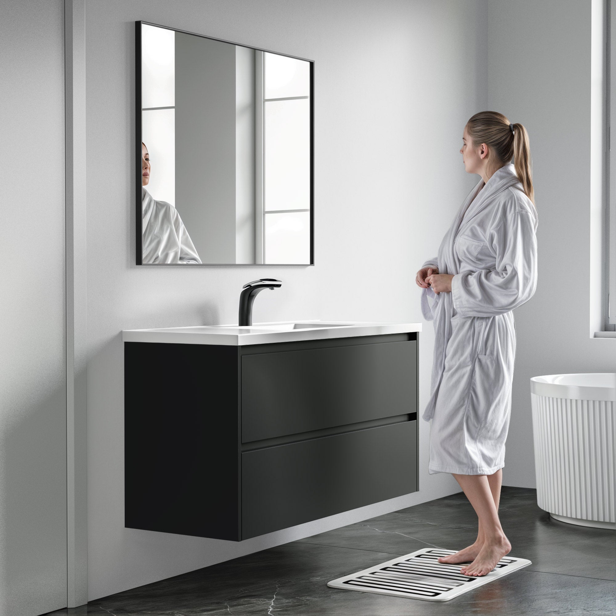 004 Series - 48 Inch Vanity - Single Sink
