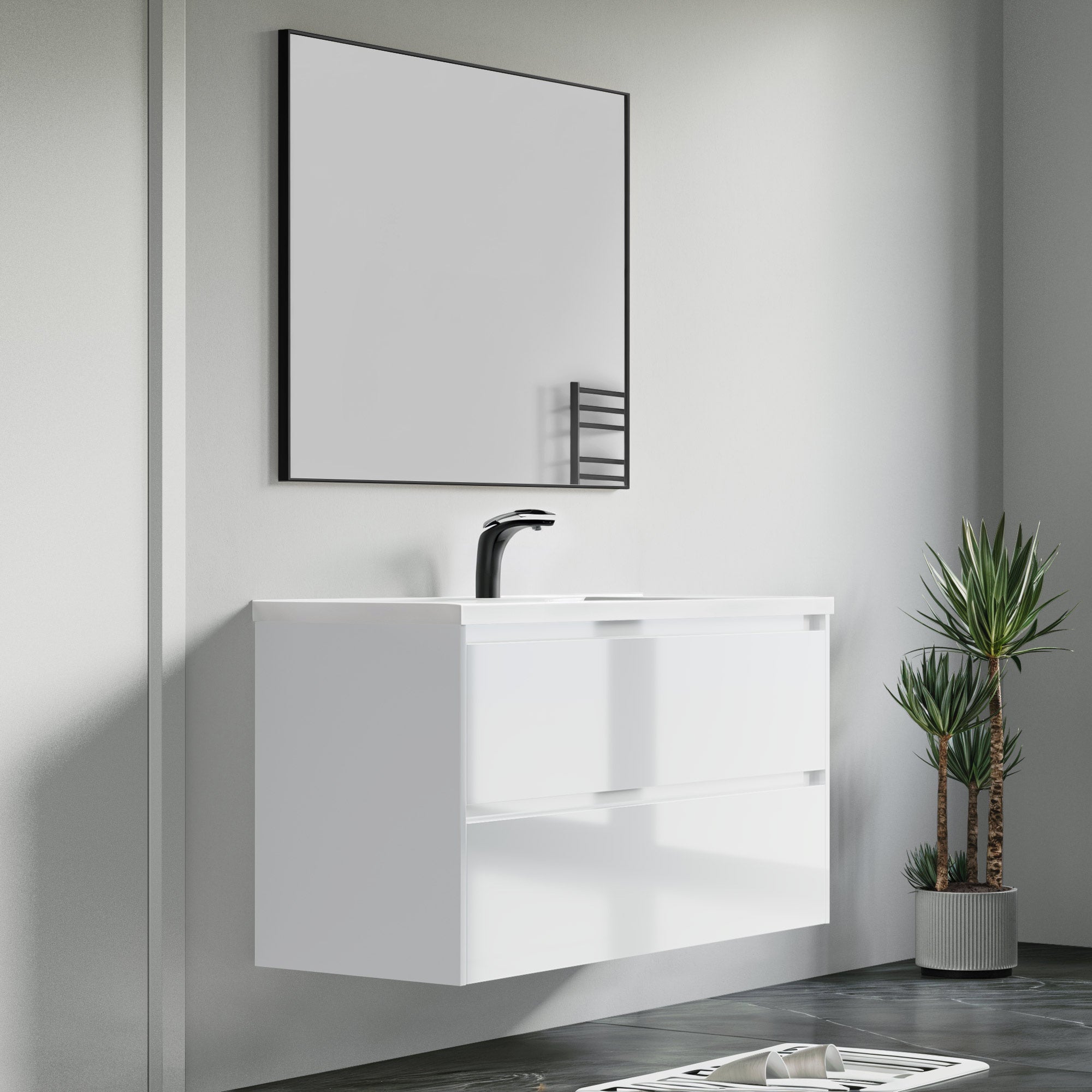 004 Series - 48 Inch Vanity - Single Sink