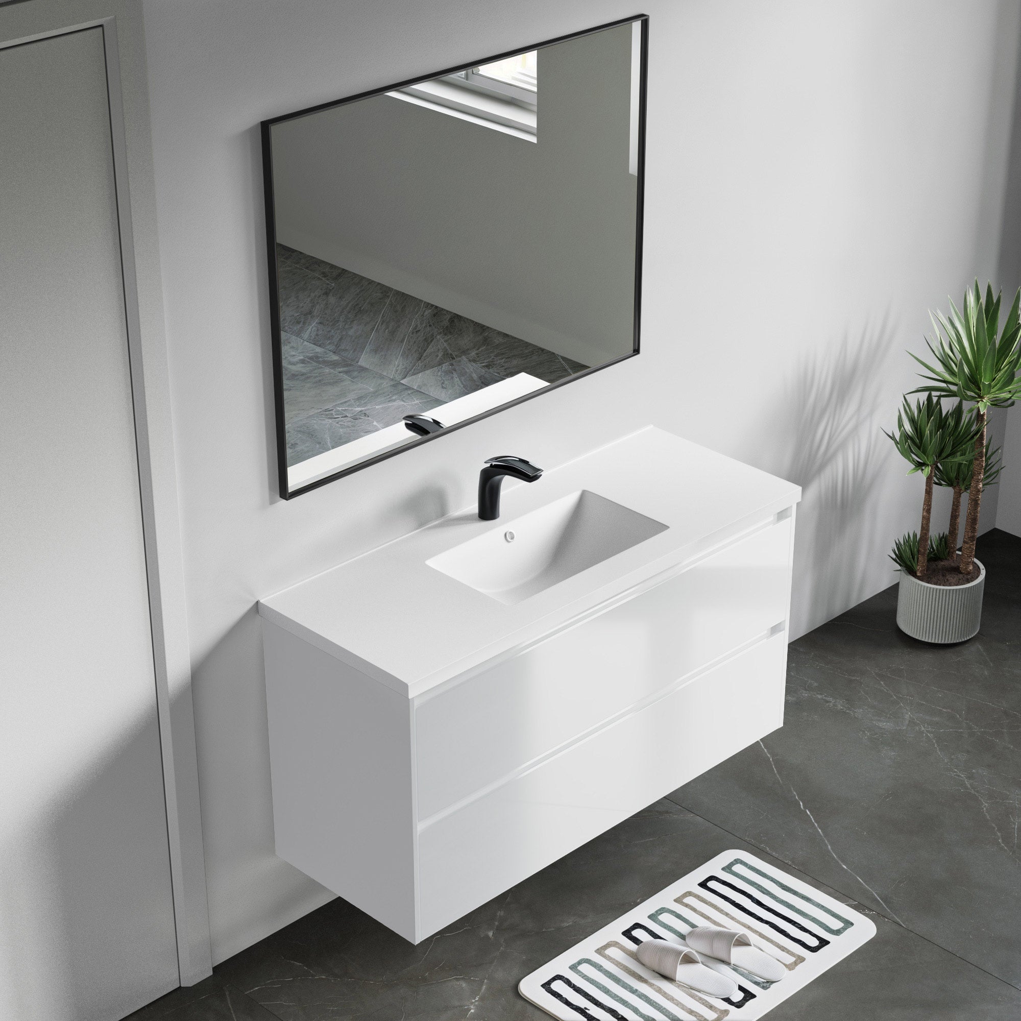 004 Series - 48 Inch Vanity - Single Sink