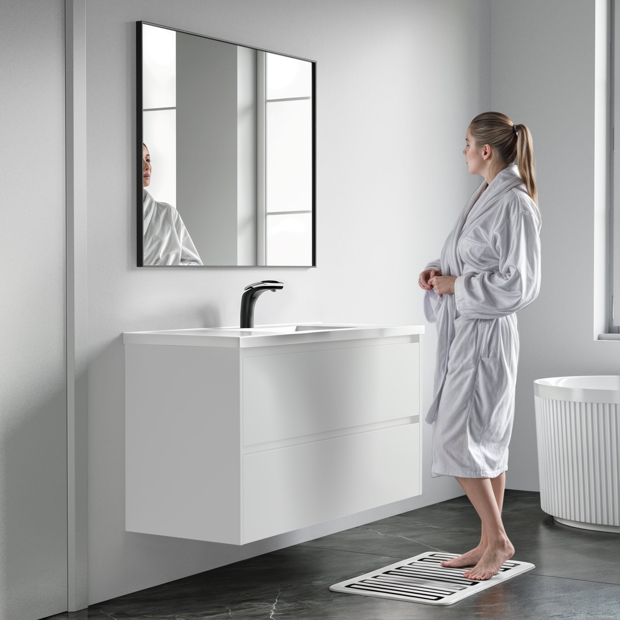004 Series - 48 Inch Vanity - Single Sink