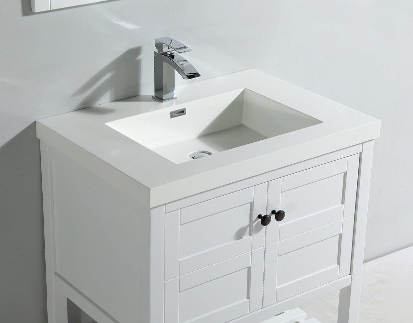 Topmount Bathroom Resin Basin 000 3122BP